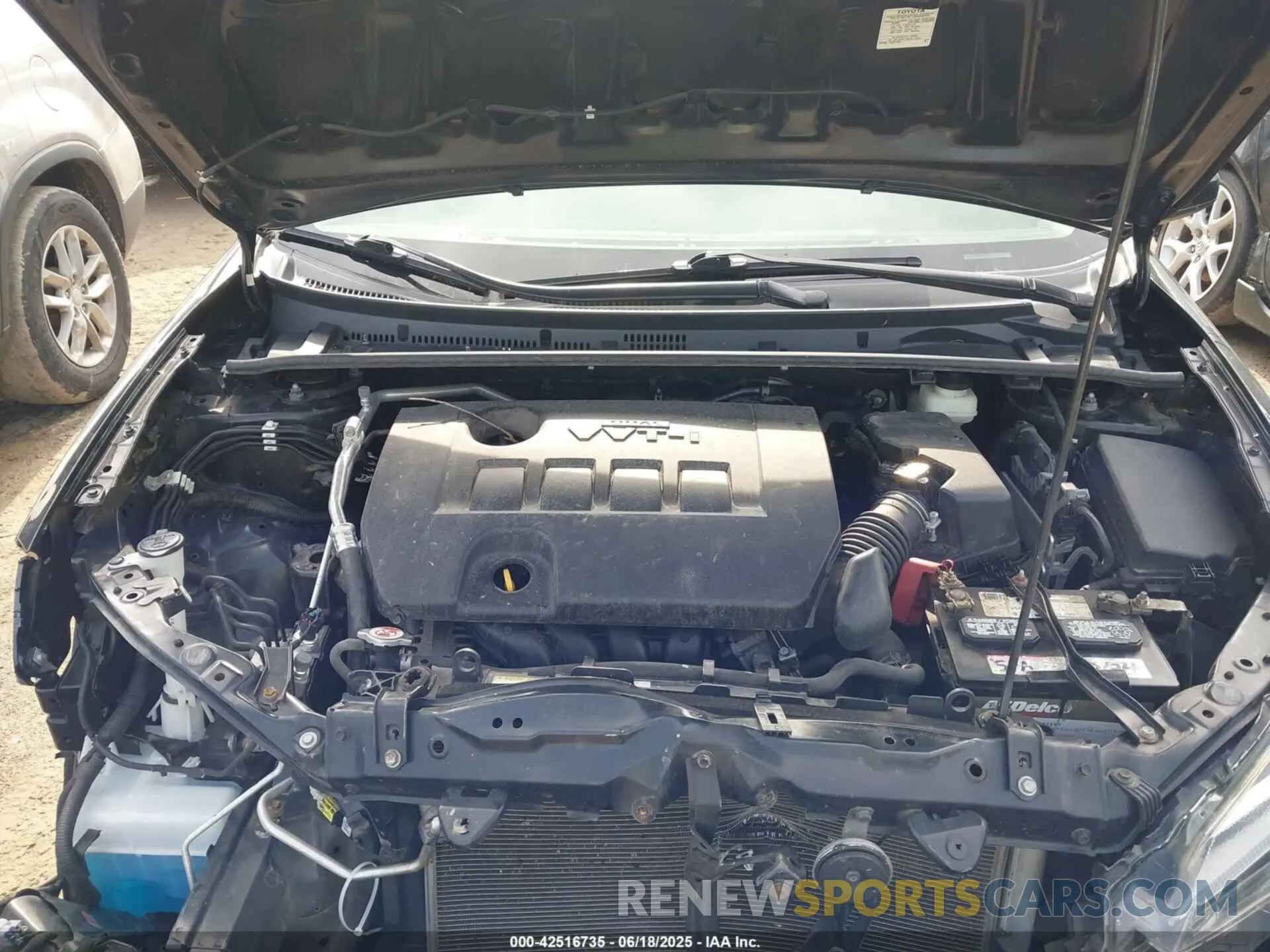10 fotografías del automóvil dañado 2T1BURHE0KC187508 TOYOTA COROLLA 2019