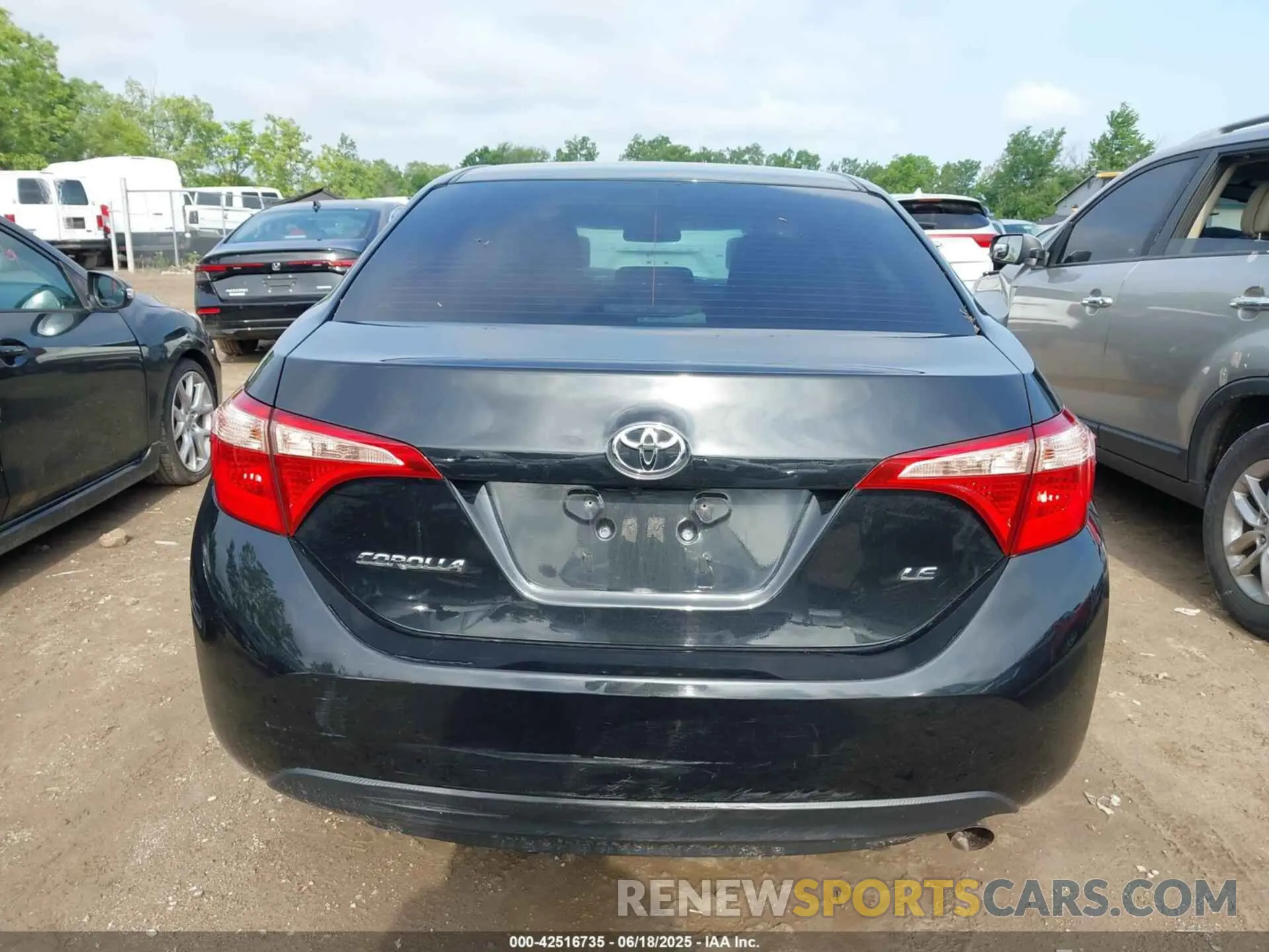 15 fotografías del automóvil dañado 2T1BURHE0KC187508 TOYOTA COROLLA 2019