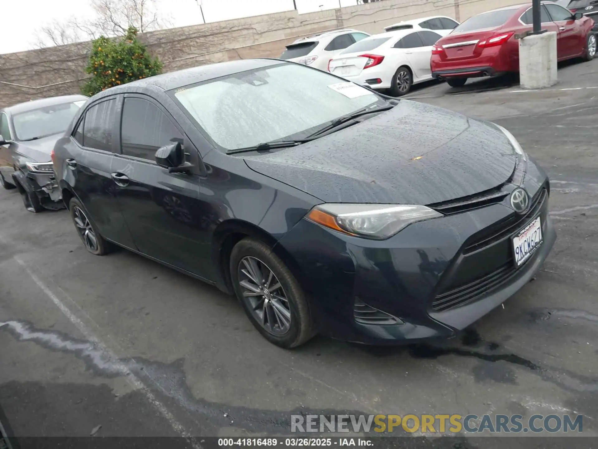 1 fotografías del automóvil dañado 2T1BURHE0KC195706 TOYOTA COROLLA 2019
