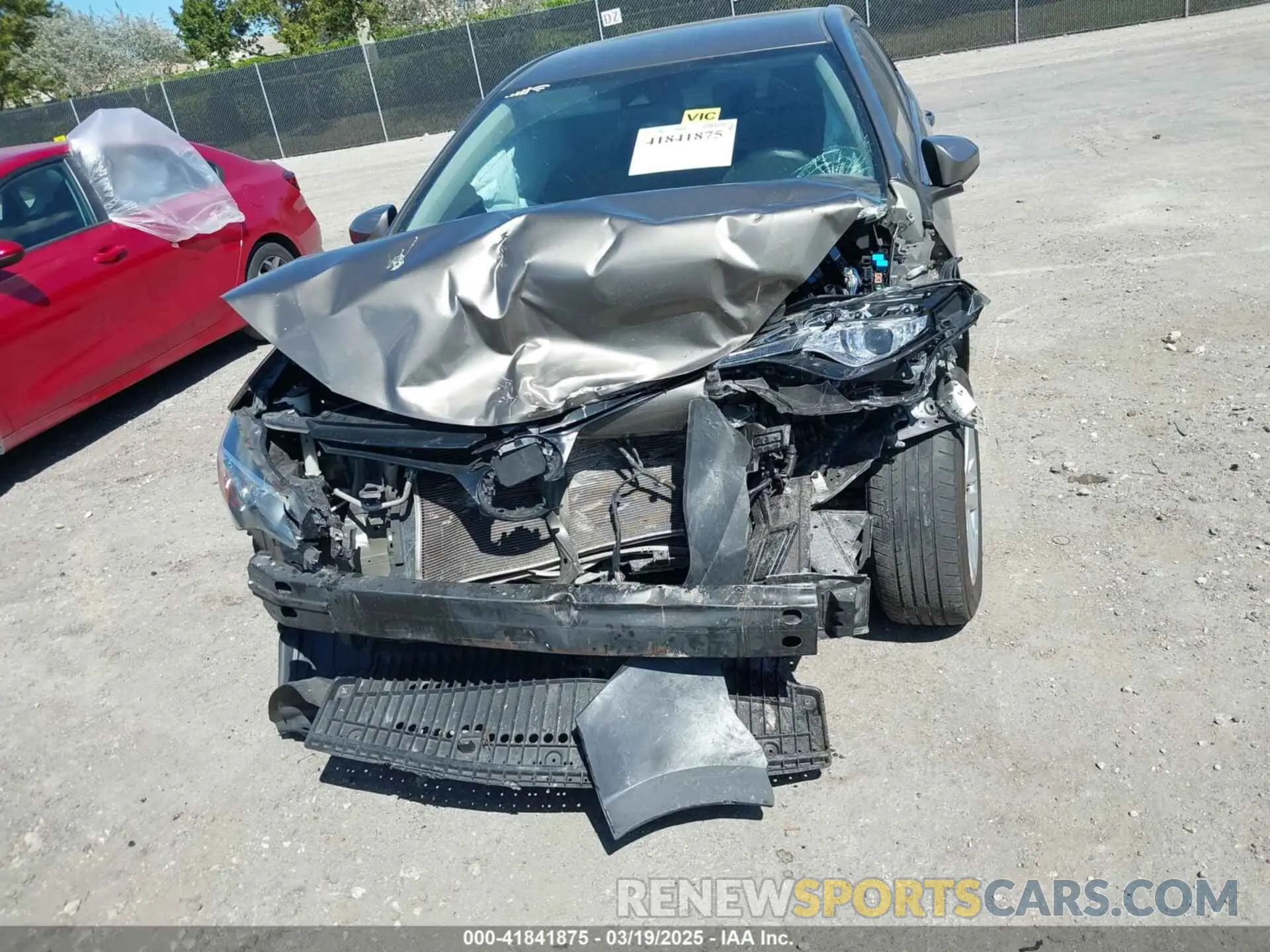 6 fotografías del automóvil dañado 2T1BURHE0KC204159 TOYOTA COROLLA 2019