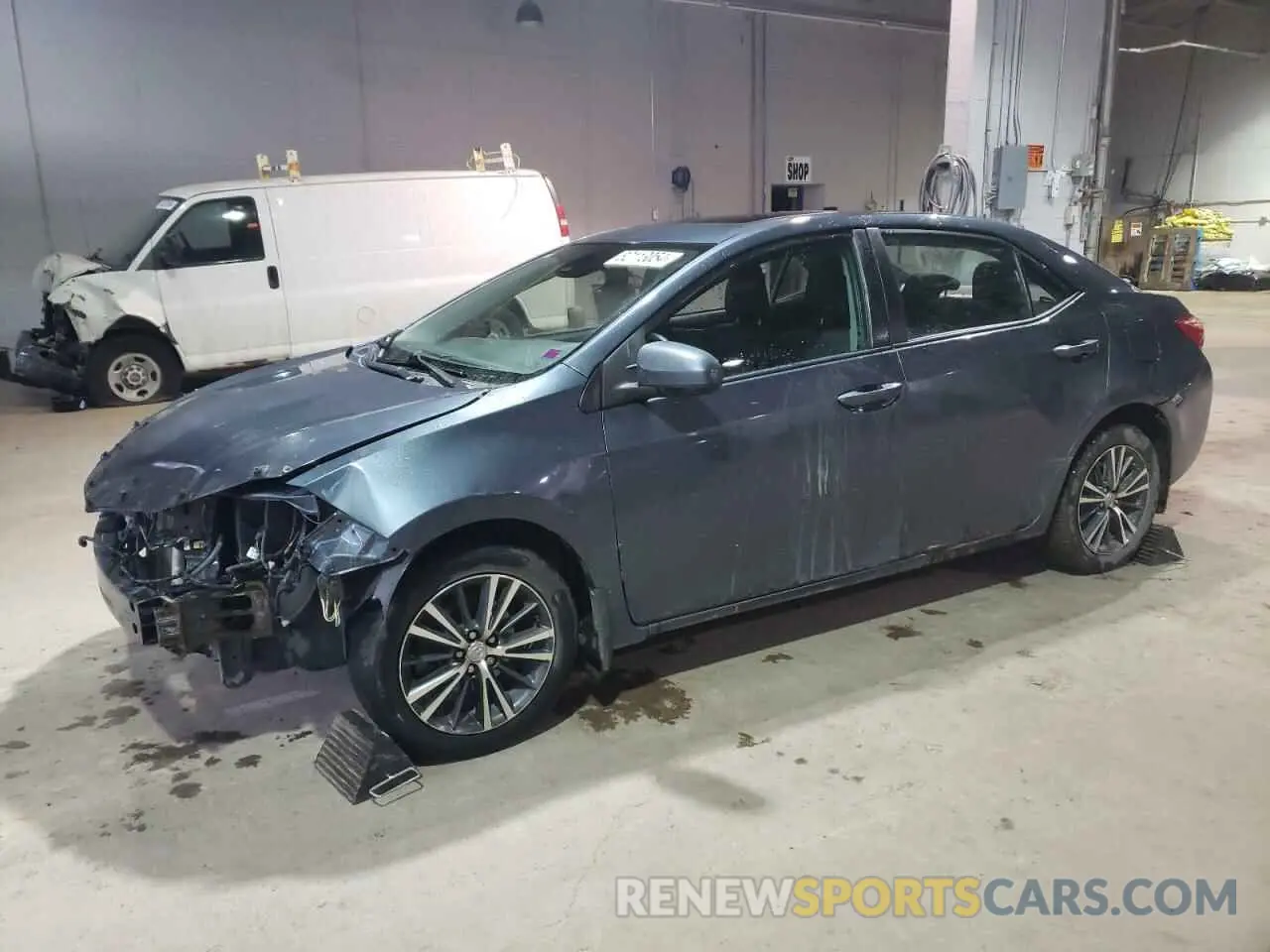 1 fotografías del automóvil dañado 2T1BURHE0KC205053 TOYOTA COROLLA 2019