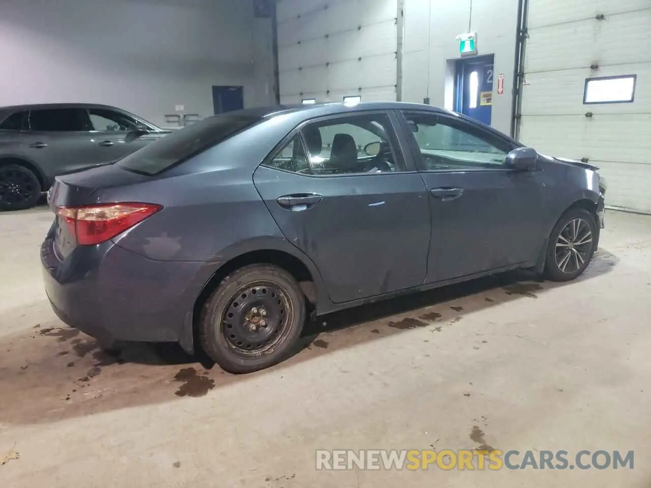 3 fotografías del automóvil dañado 2T1BURHE0KC205053 TOYOTA COROLLA 2019