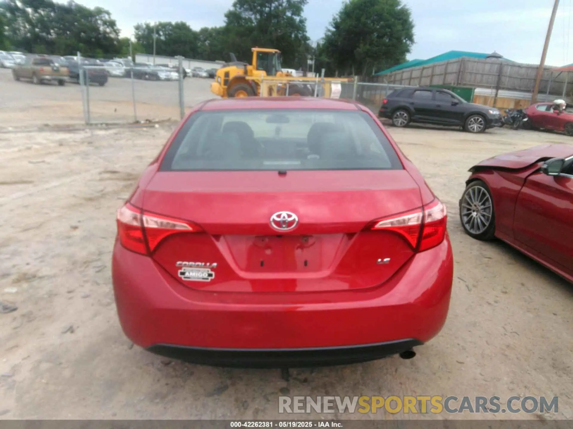 16 fotografías del automóvil dañado 2T1BURHE0KC212830 TOYOTA COROLLA 2019