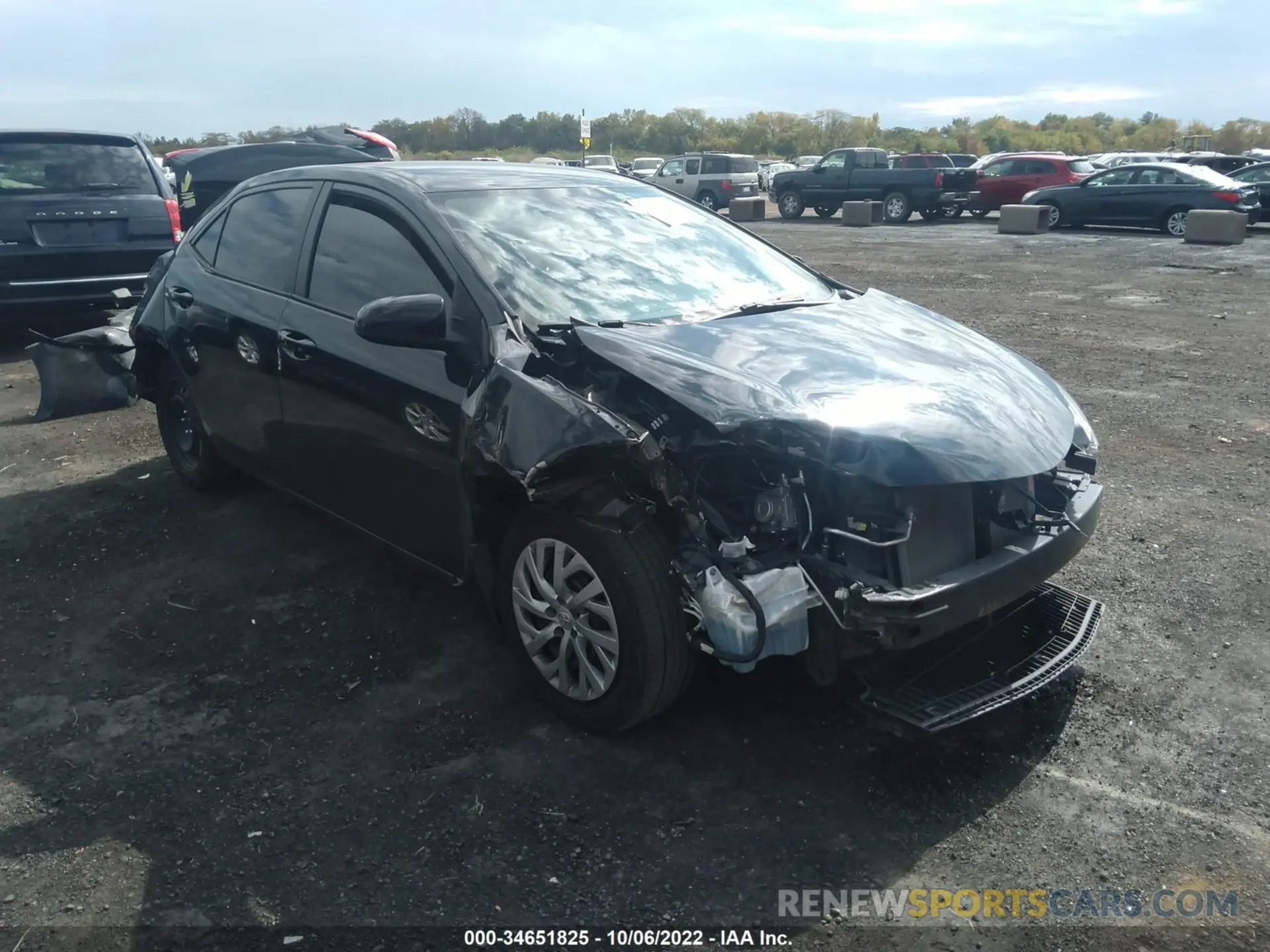 1 fotografías del automóvil dañado 2T1BURHE0KC220104 TOYOTA COROLLA 2019