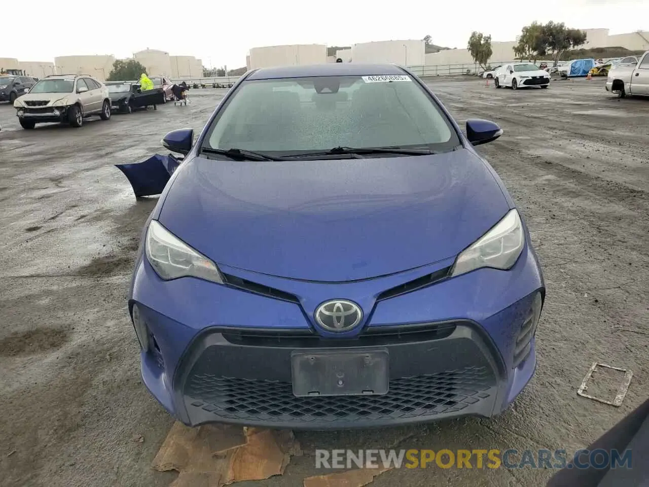 5 fotografías del automóvil dañado 2T1BURHE0KC227389 TOYOTA COROLLA 2019