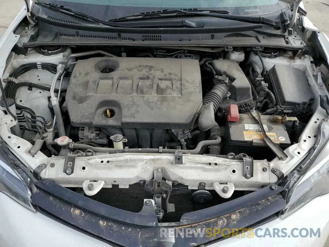 11 fotografías del automóvil dañado 2T1BURHE0KC228655 TOYOTA COROLLA 2019