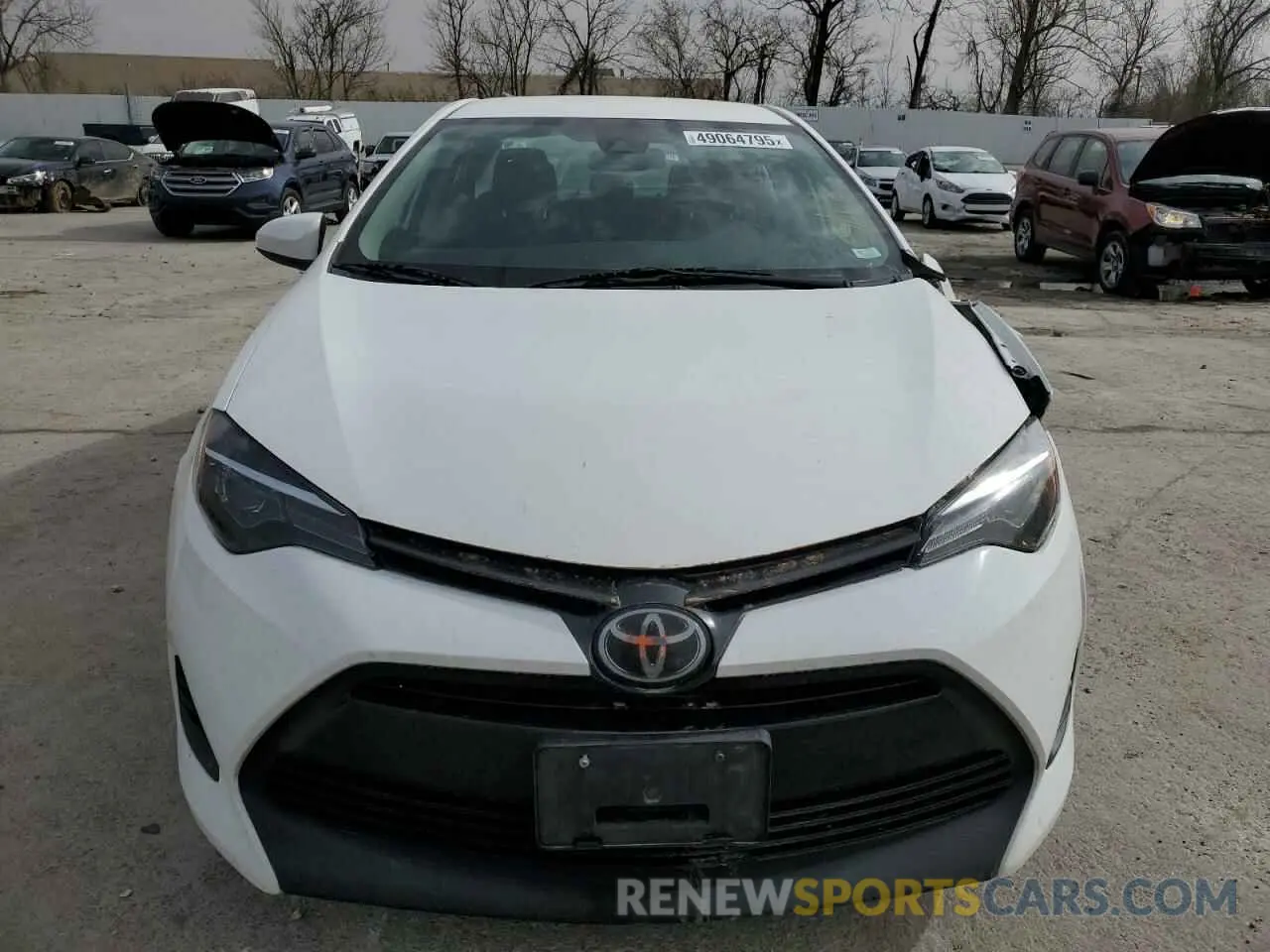 5 fotografías del automóvil dañado 2T1BURHE0KC228655 TOYOTA COROLLA 2019
