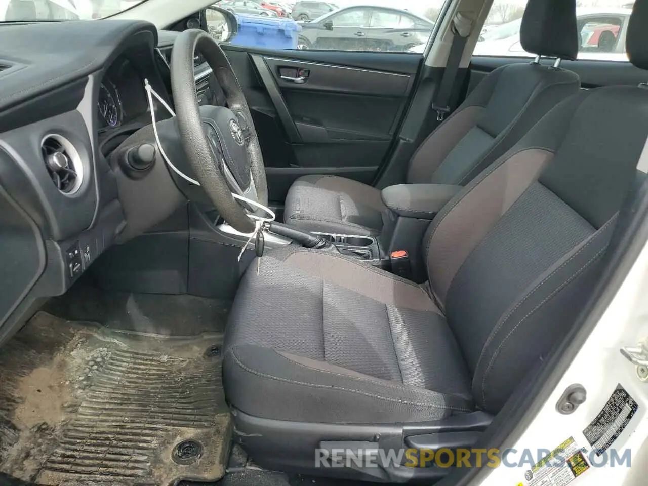 7 fotografías del automóvil dañado 2T1BURHE0KC228655 TOYOTA COROLLA 2019