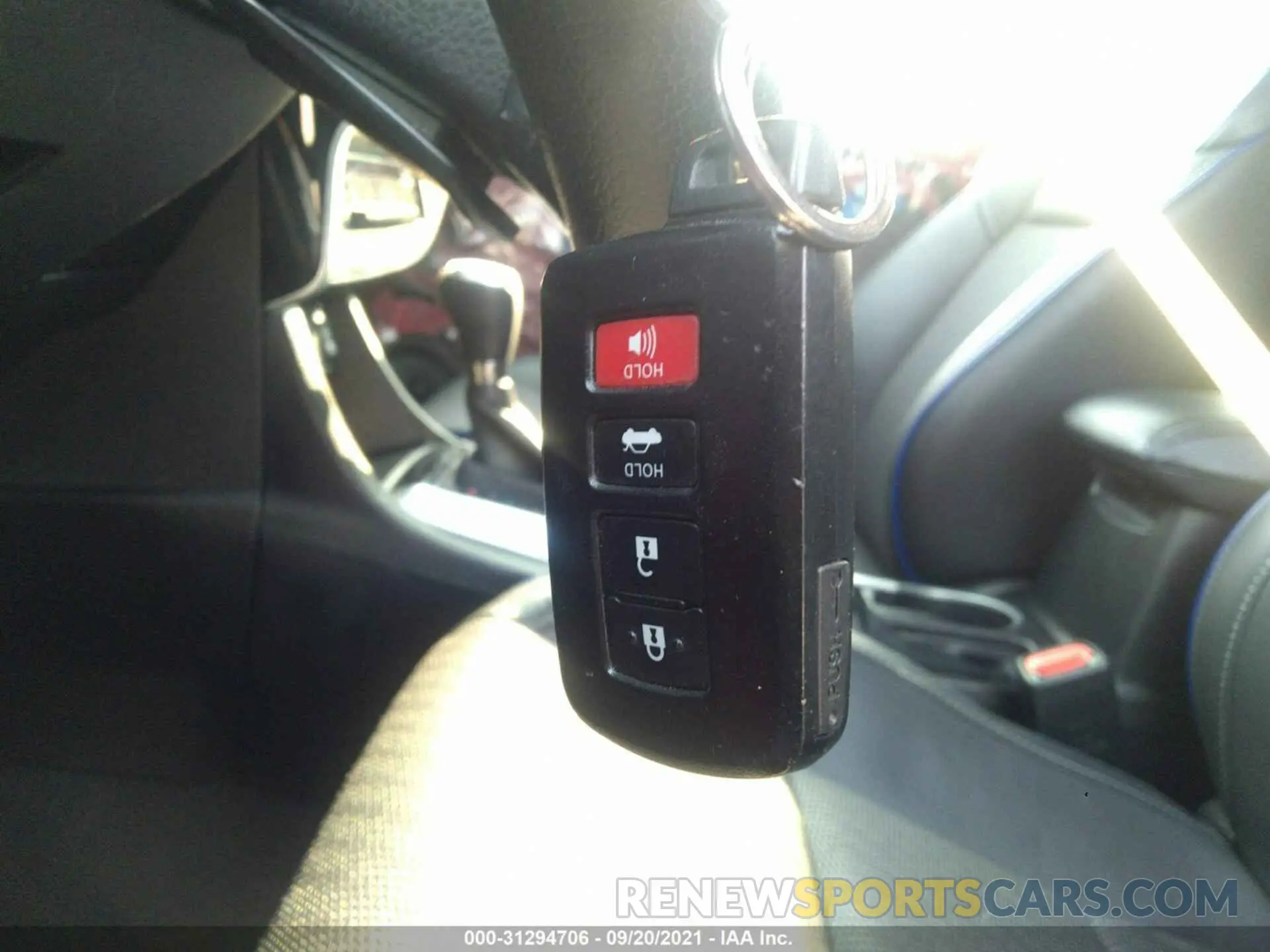 11 fotografías del automóvil dañado 2T1BURHE0KC231720 TOYOTA COROLLA 2019