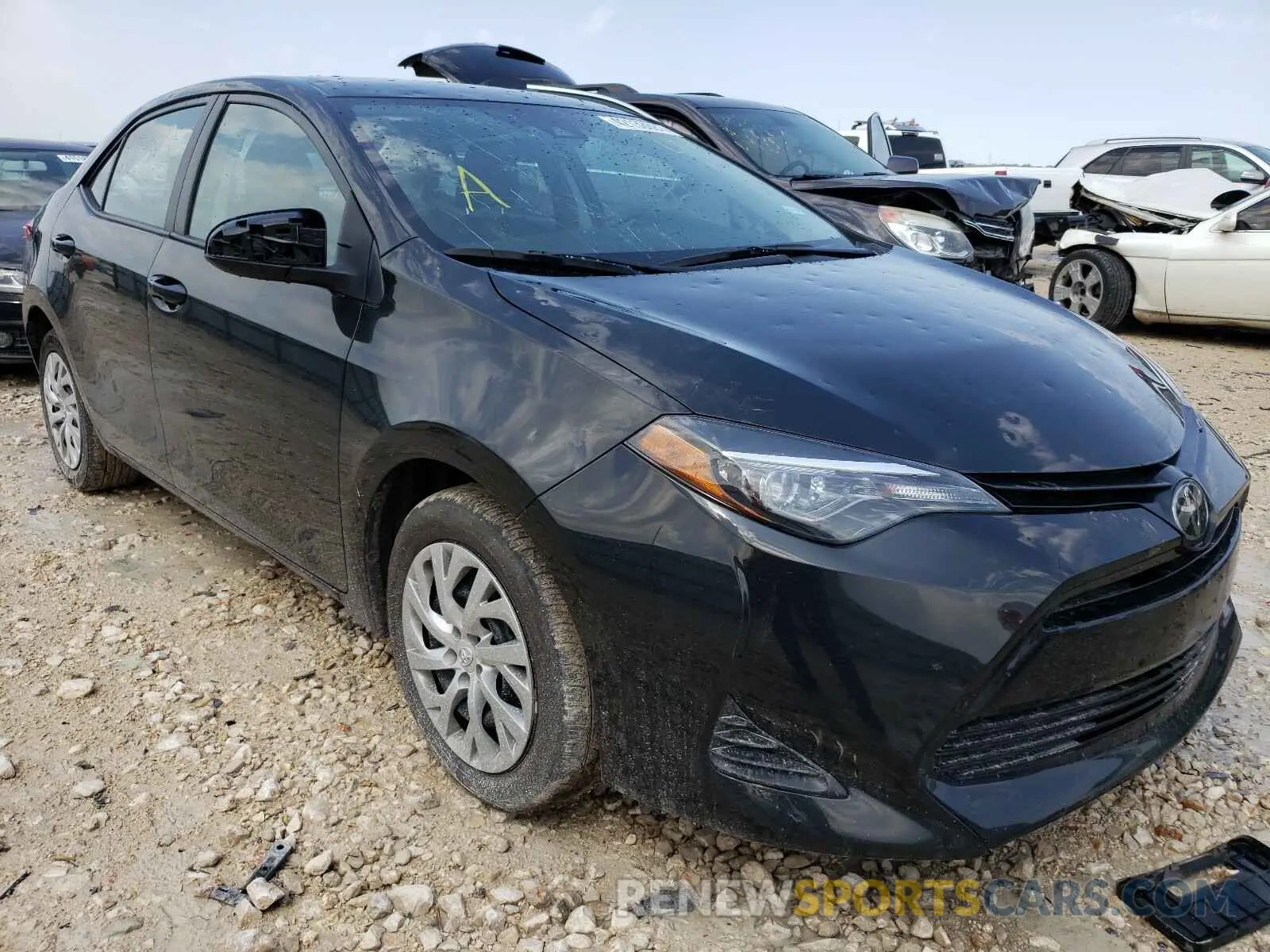 1 fotografías del automóvil dañado 2T1BURHE0KC234147 TOYOTA COROLLA 2019