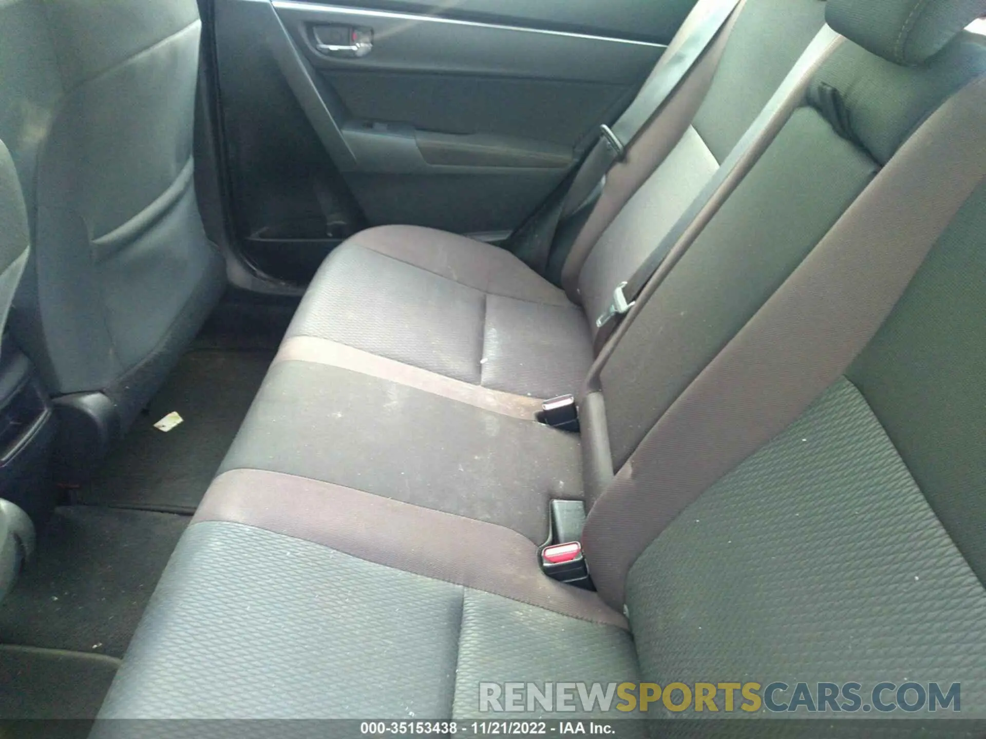 8 fotografías del automóvil dañado 2T1BURHE0KC240708 TOYOTA COROLLA 2019