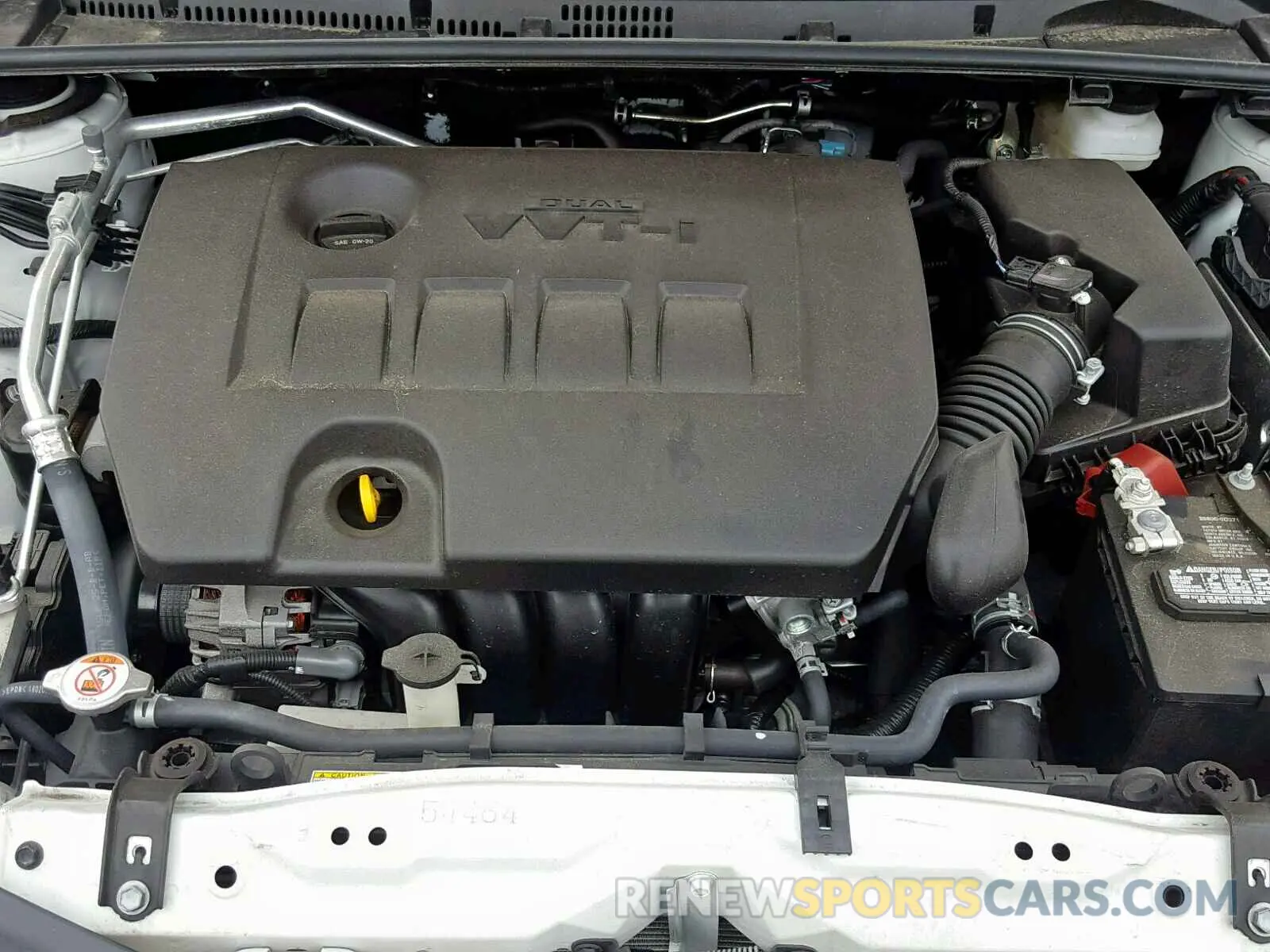 7 fotografías del automóvil dañado 2T1BURHE1KC126281 TOYOTA COROLLA 2019