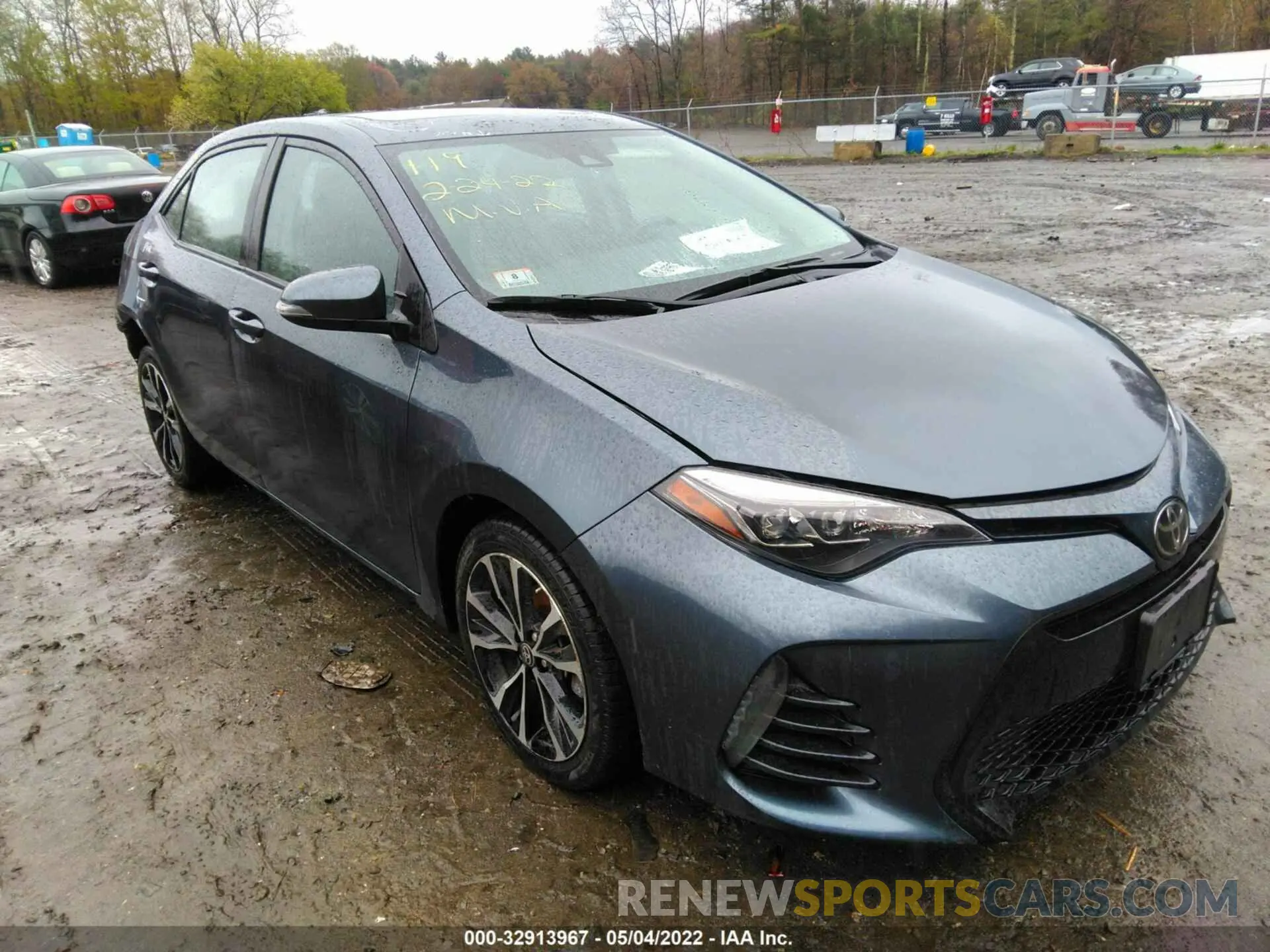 1 fotografías del automóvil dañado 2T1BURHE1KC127964 TOYOTA COROLLA 2019