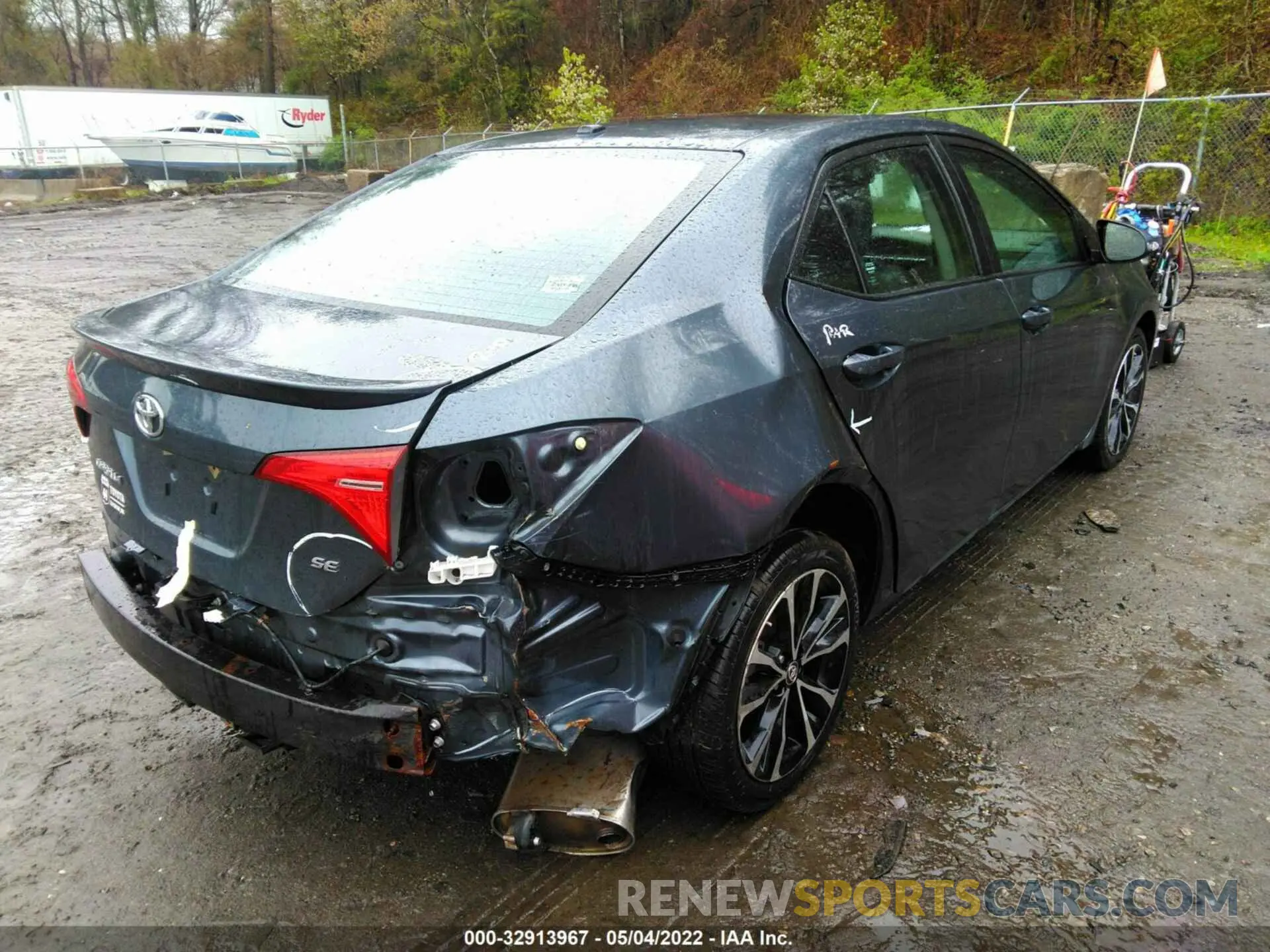 4 fotografías del automóvil dañado 2T1BURHE1KC127964 TOYOTA COROLLA 2019