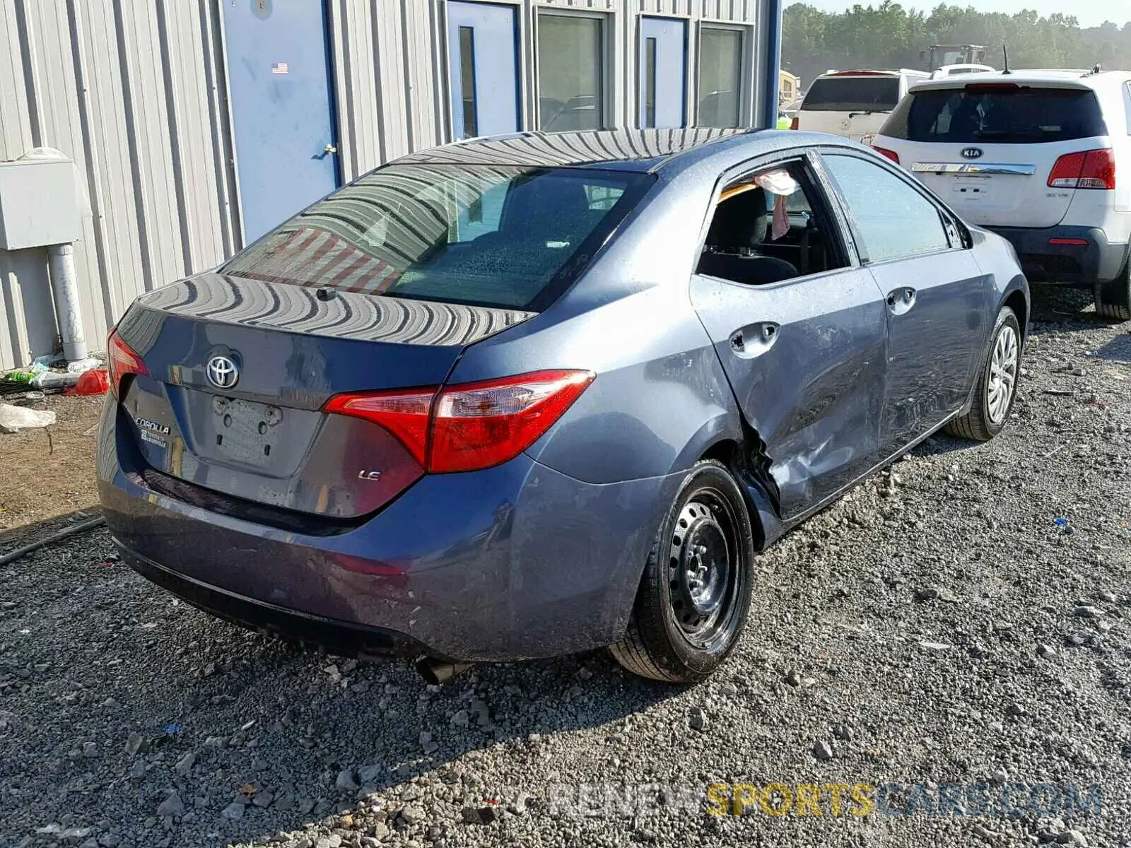 4 fotografías del automóvil dañado 2T1BURHE1KC129858 TOYOTA COROLLA 2019