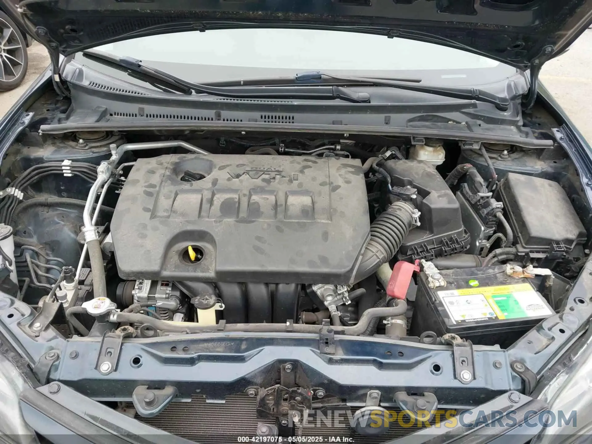 10 fotografías del automóvil dañado 2T1BURHE1KC132906 TOYOTA COROLLA 2019