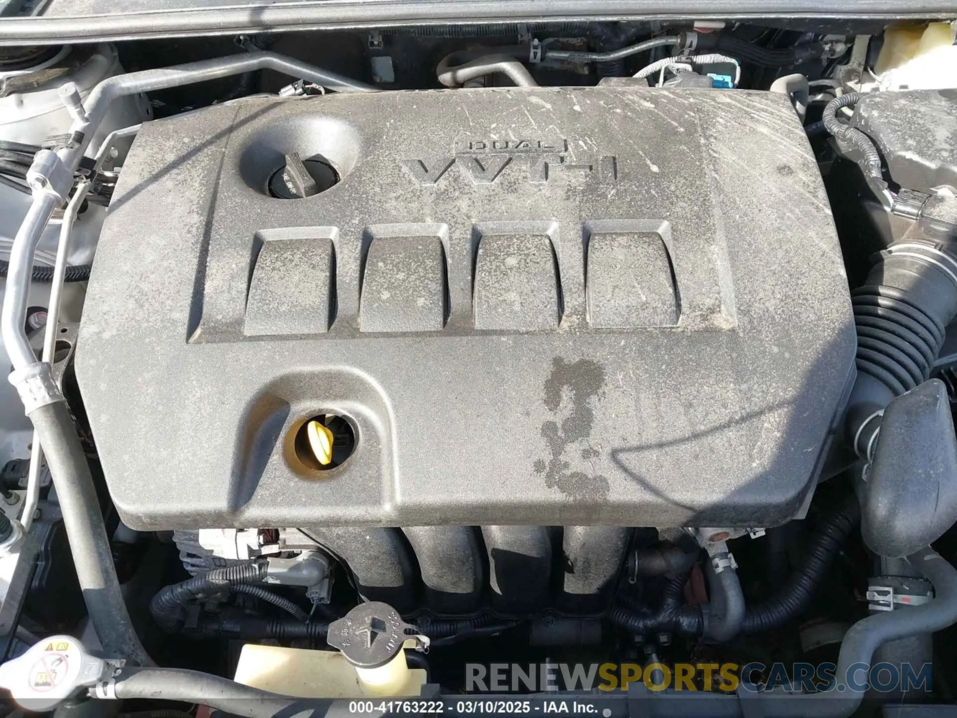 10 fotografías del automóvil dañado 2T1BURHE1KC136437 TOYOTA COROLLA 2019