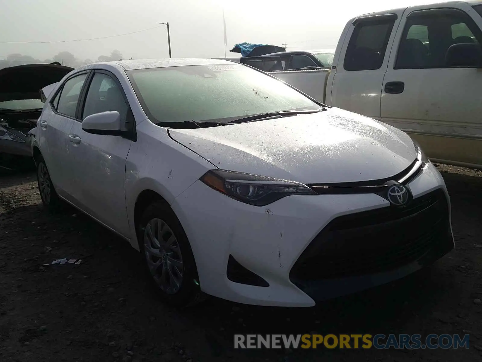 1 fotografías del automóvil dañado 2T1BURHE1KC153321 TOYOTA COROLLA 2019