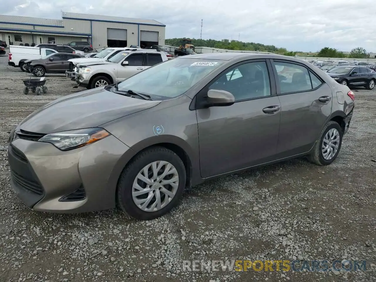 1 fotografías del automóvil dañado 2T1BURHE1KC154338 TOYOTA COROLLA 2019