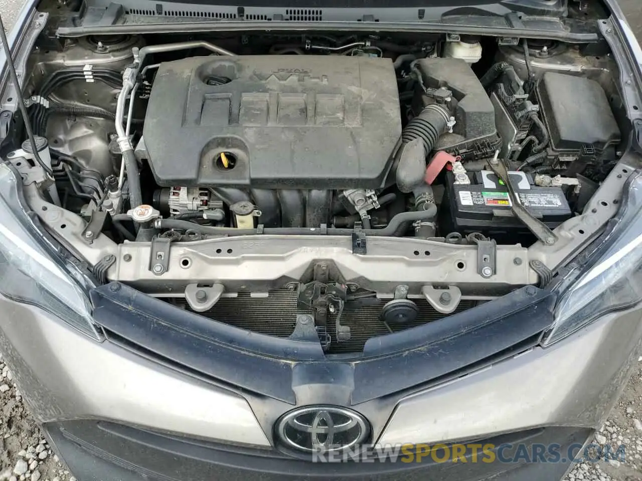11 fotografías del automóvil dañado 2T1BURHE1KC154338 TOYOTA COROLLA 2019