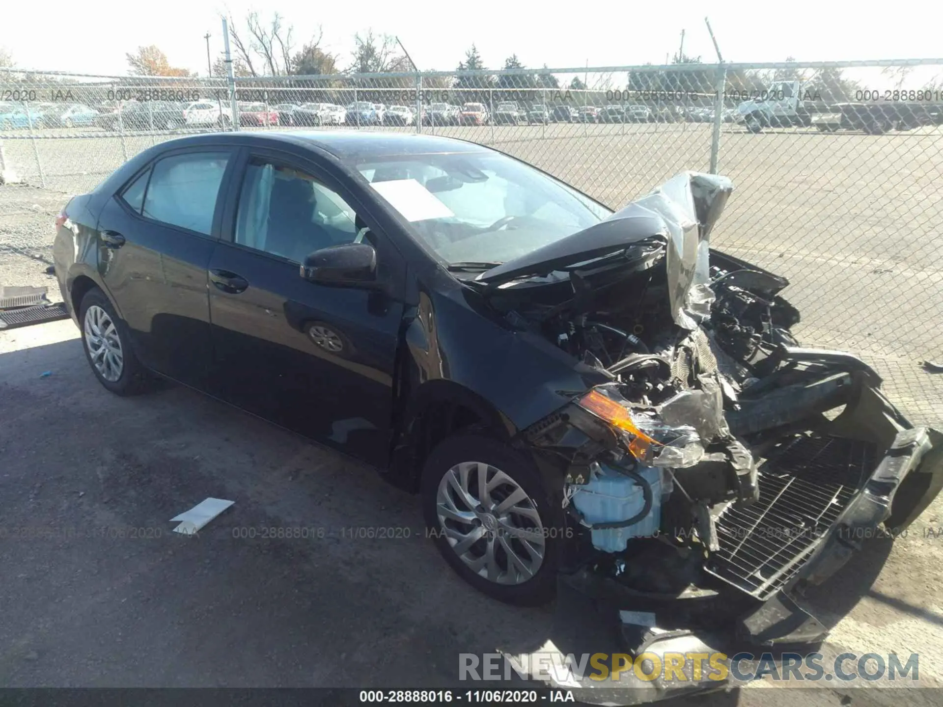 1 fotografías del automóvil dañado 2T1BURHE1KC154730 TOYOTA COROLLA 2019