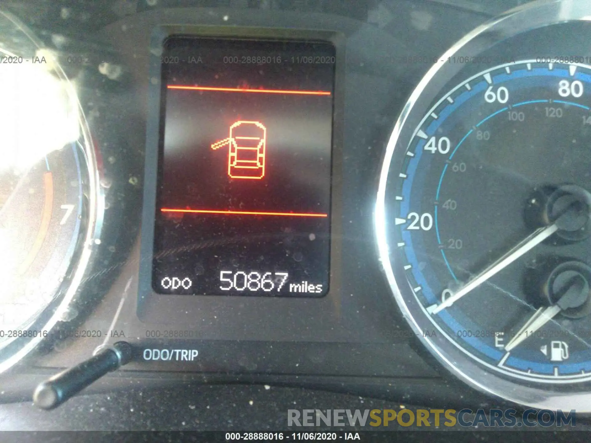 7 fotografías del automóvil dañado 2T1BURHE1KC154730 TOYOTA COROLLA 2019