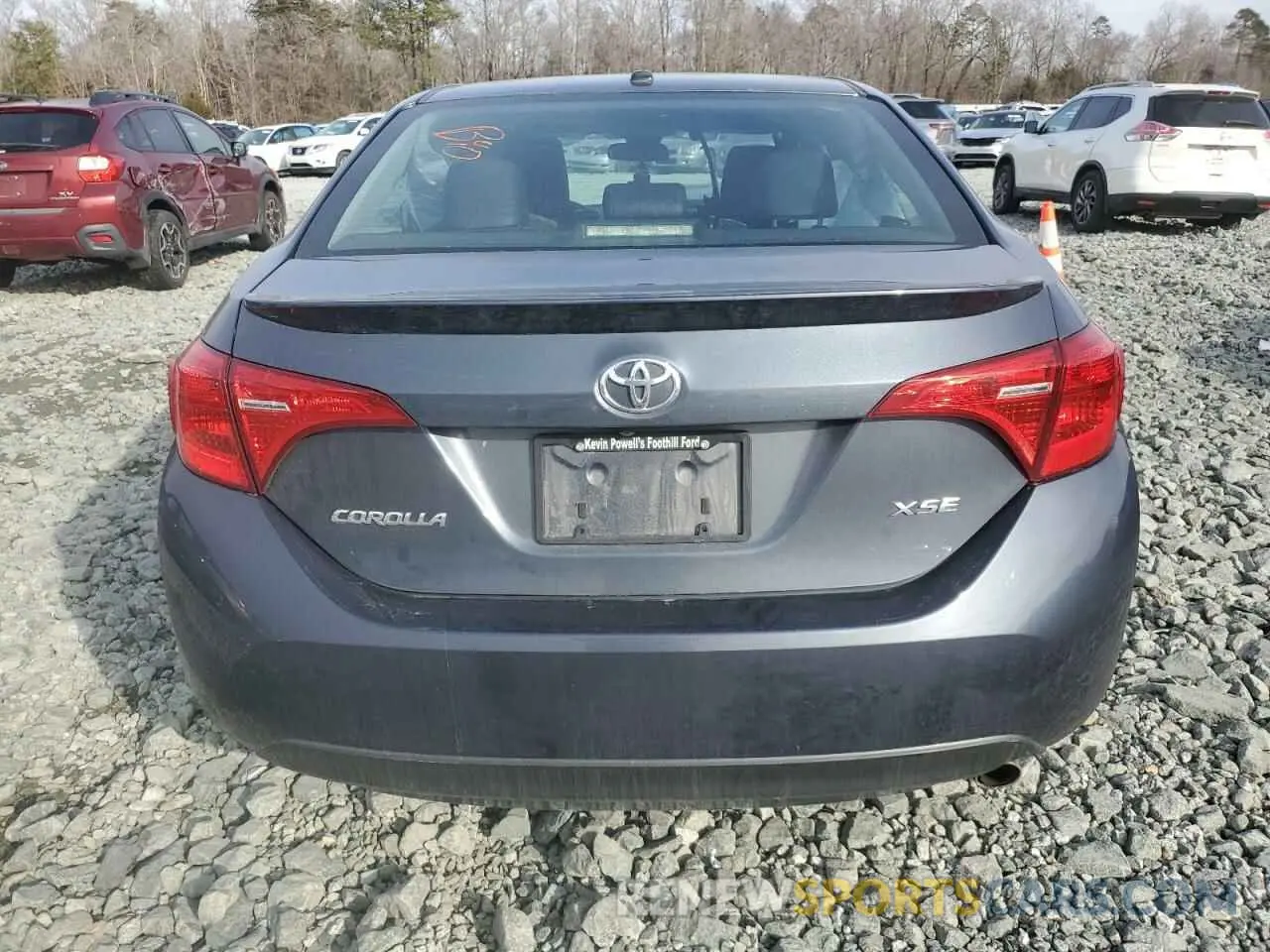 6 fotografías del automóvil dañado 2T1BURHE1KC160012 TOYOTA COROLLA 2019
