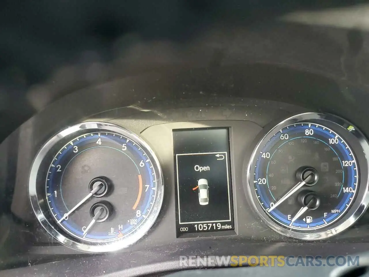 9 fotografías del automóvil dañado 2T1BURHE1KC160012 TOYOTA COROLLA 2019