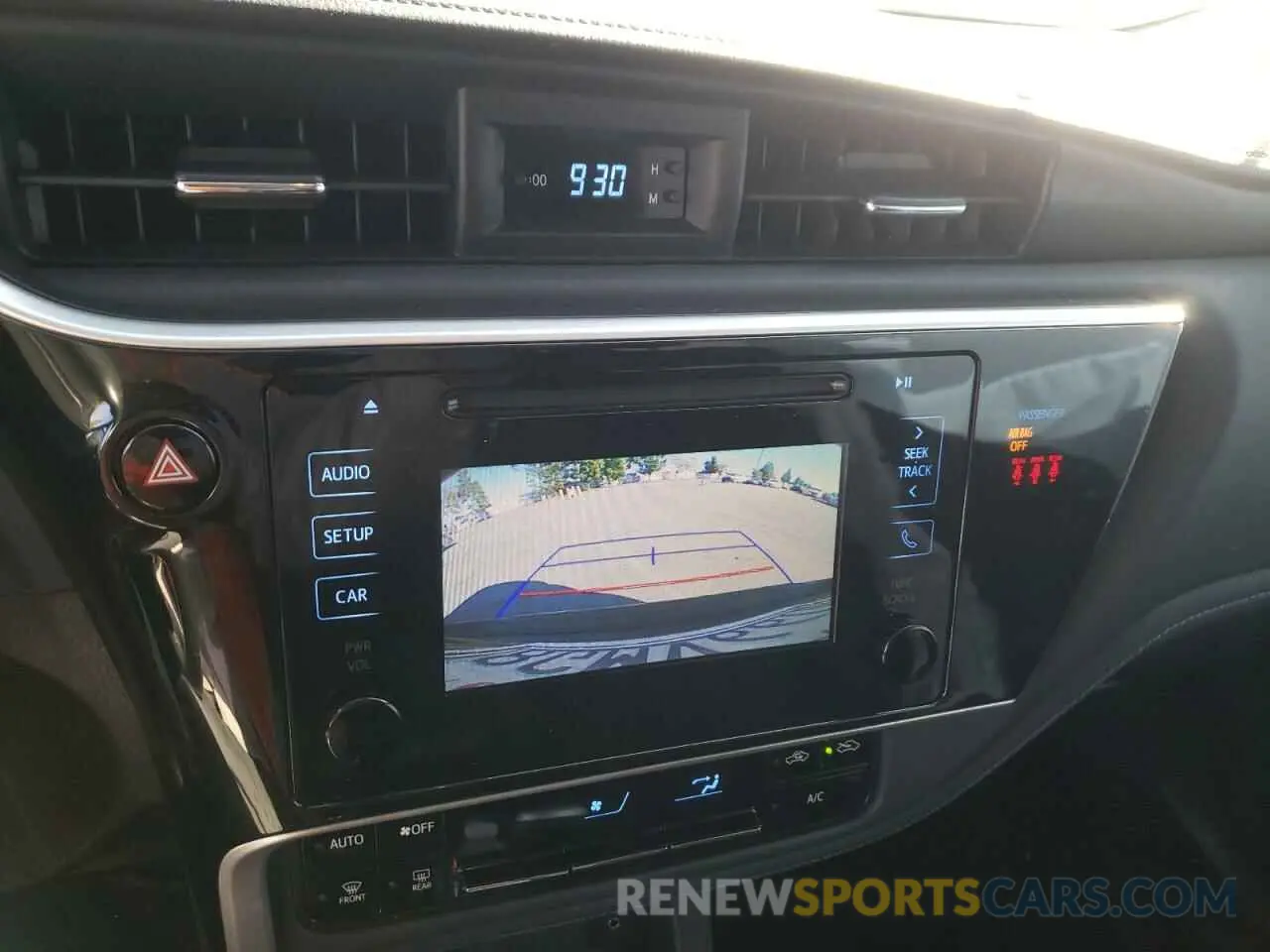 9 fotografías del automóvil dañado 2T1BURHE1KC160107 TOYOTA COROLLA 2019