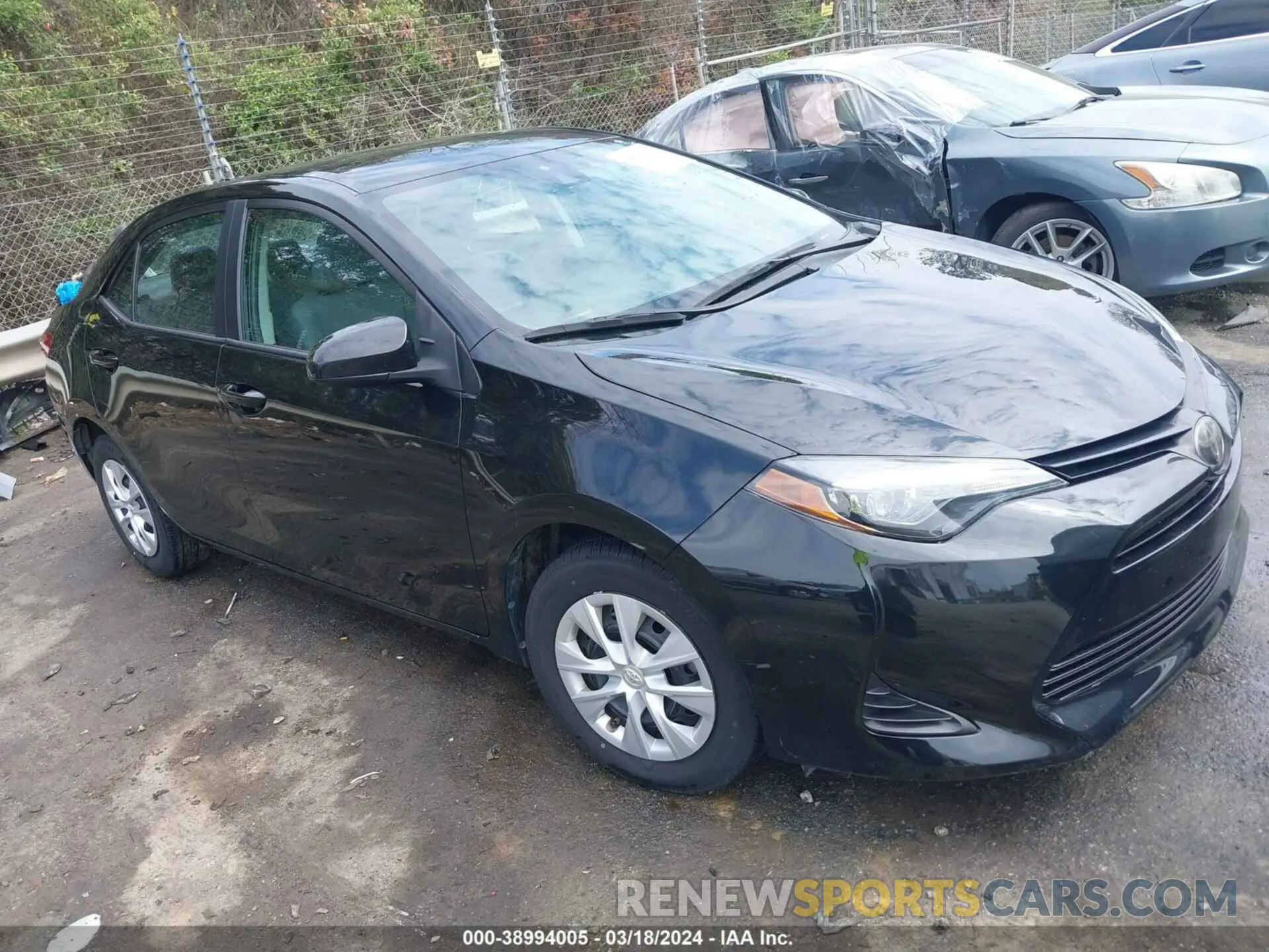 1 fotografías del automóvil dañado 2T1BURHE1KC162777 TOYOTA COROLLA 2019