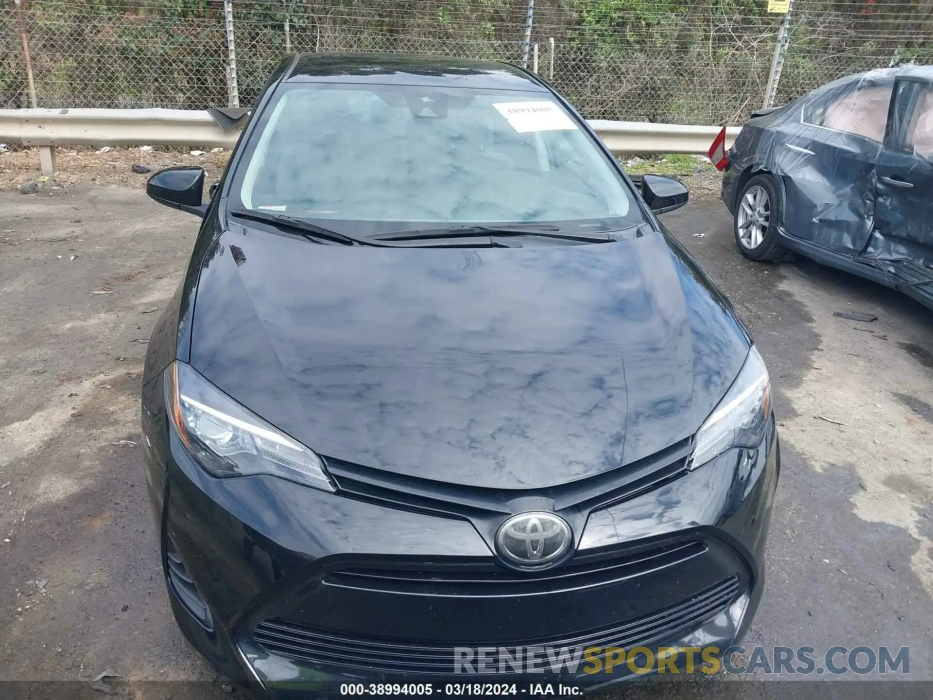12 fotografías del automóvil dañado 2T1BURHE1KC162777 TOYOTA COROLLA 2019