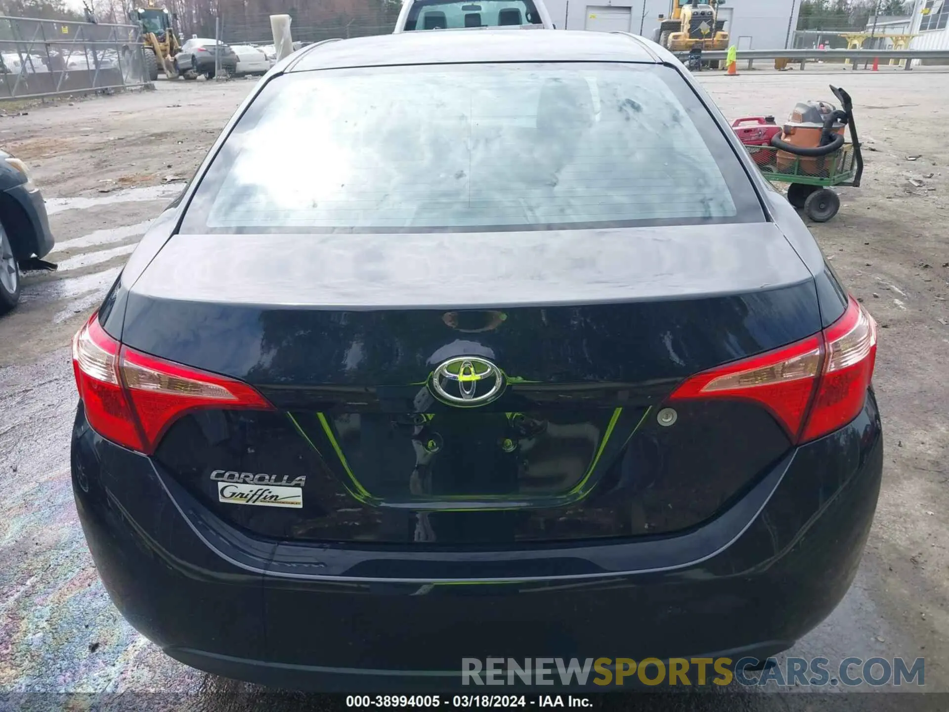 16 fotografías del automóvil dañado 2T1BURHE1KC162777 TOYOTA COROLLA 2019