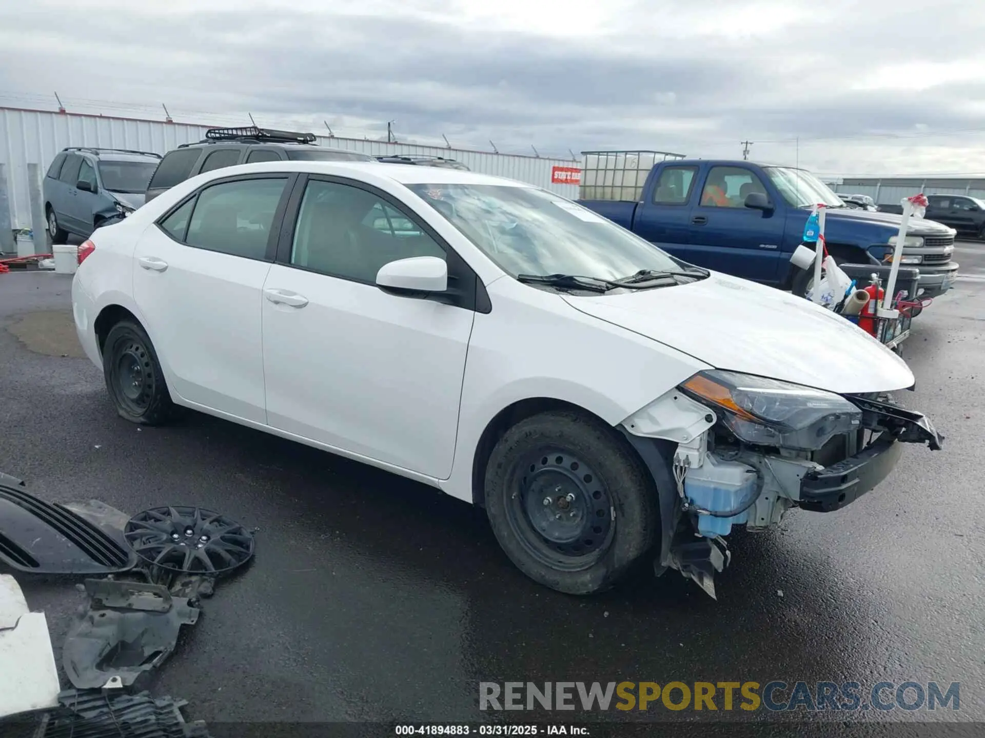 1 fotografías del automóvil dañado 2T1BURHE1KC163721 TOYOTA COROLLA 2019