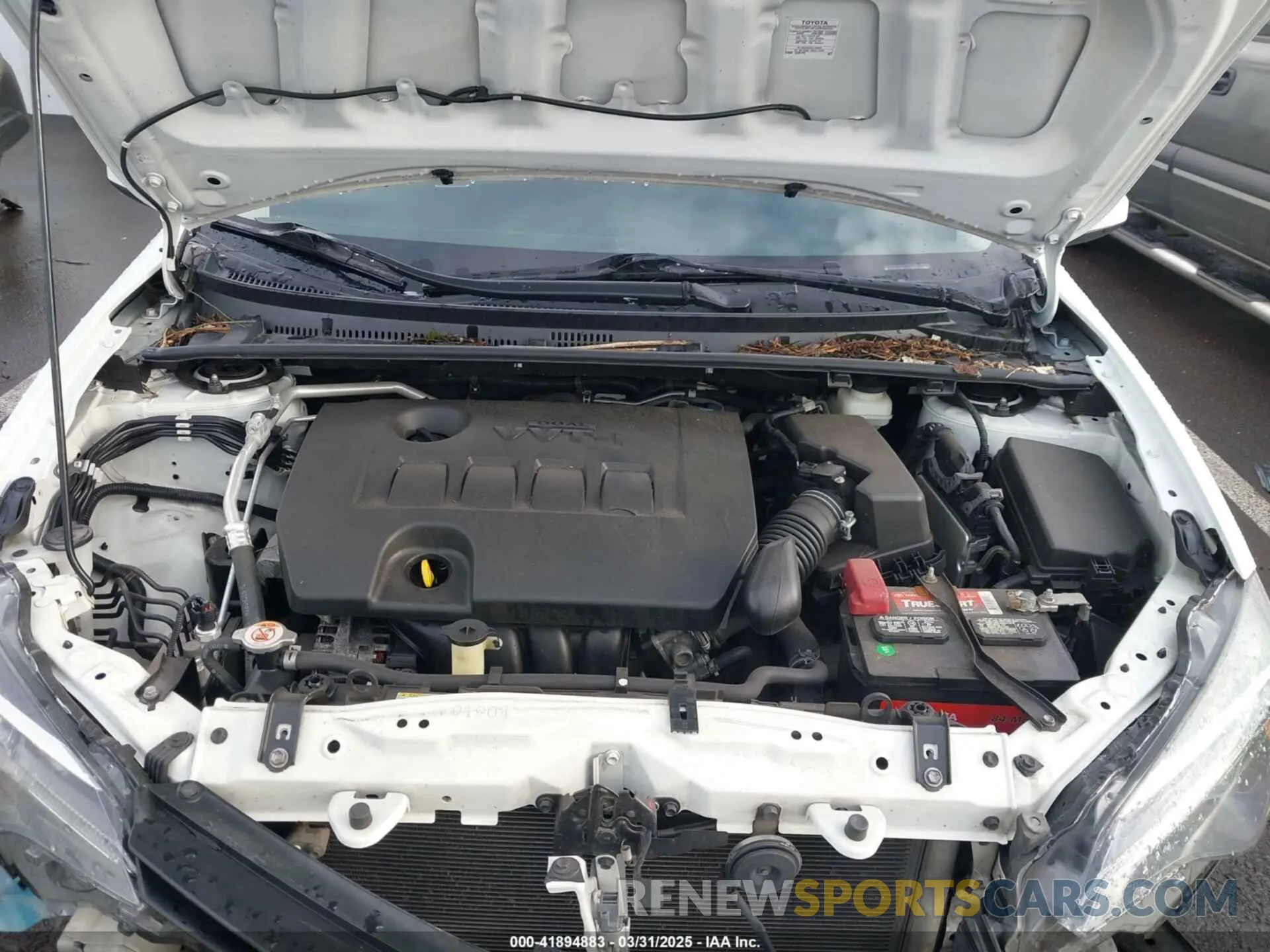 10 fotografías del automóvil dañado 2T1BURHE1KC163721 TOYOTA COROLLA 2019