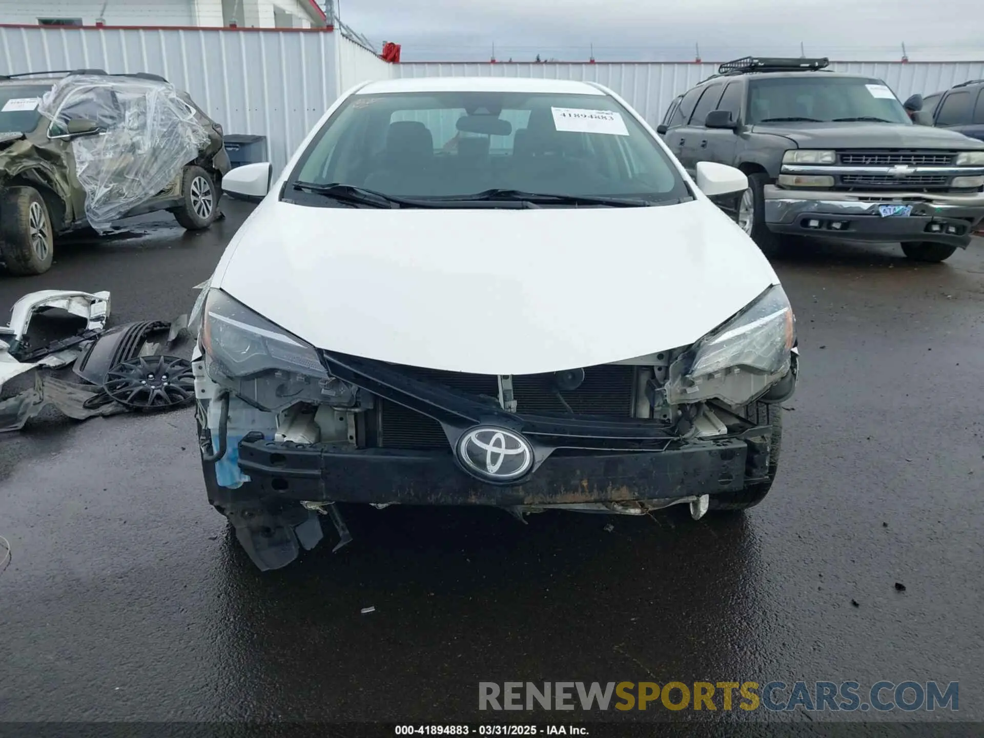 13 fotografías del automóvil dañado 2T1BURHE1KC163721 TOYOTA COROLLA 2019