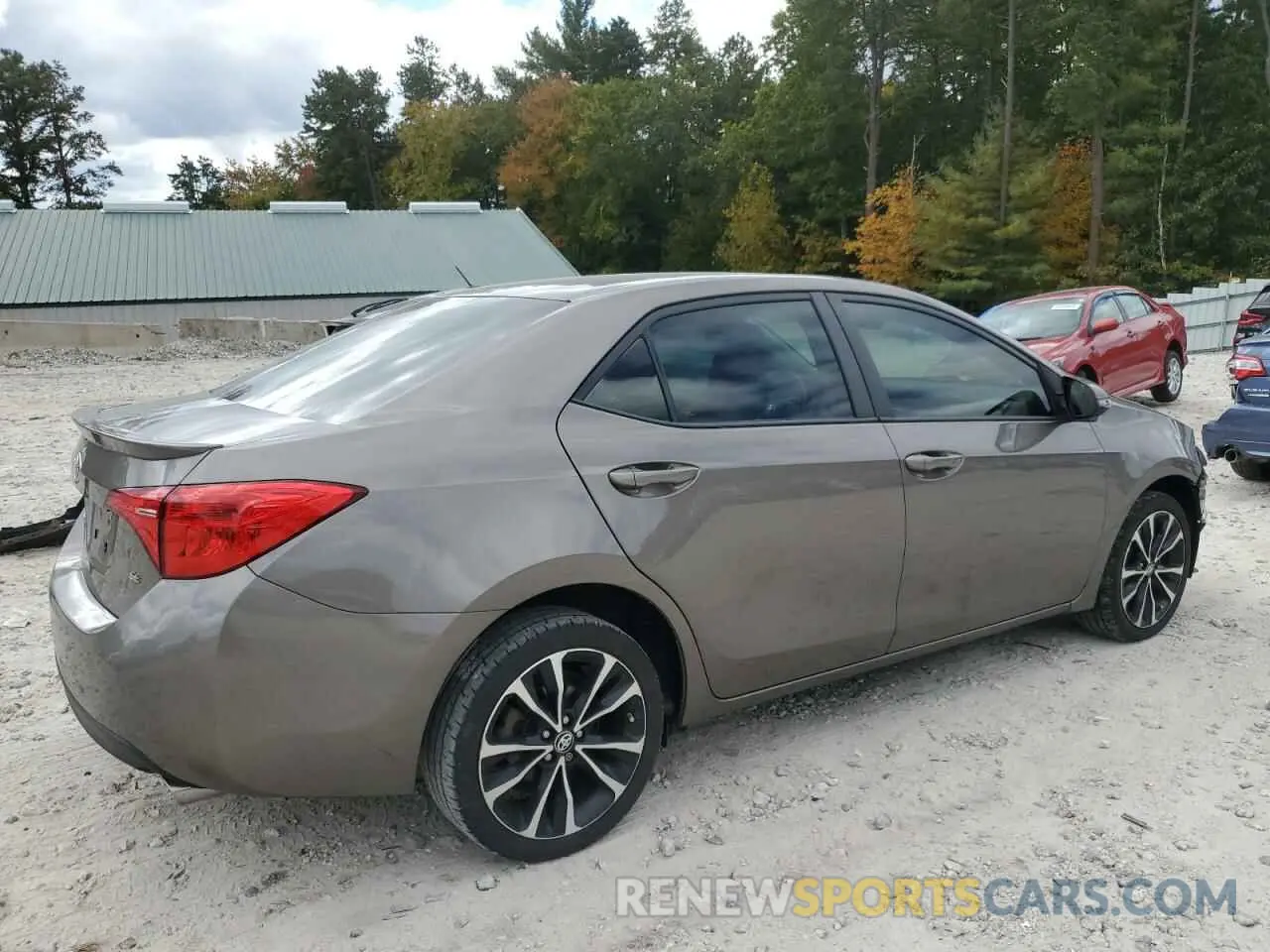 3 fotografías del automóvil dañado 2T1BURHE1KC169714 TOYOTA COROLLA 2019
