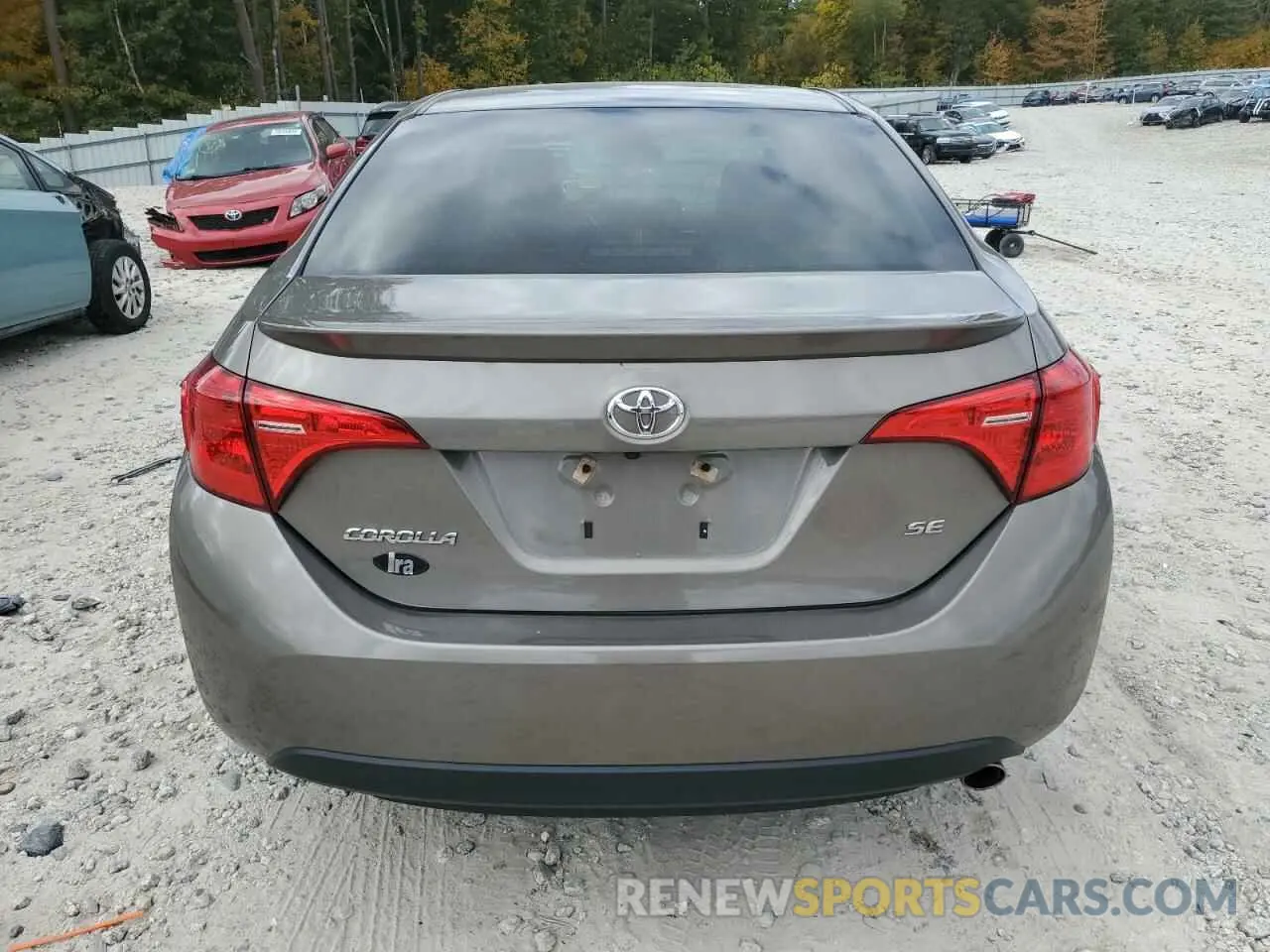 6 fotografías del automóvil dañado 2T1BURHE1KC169714 TOYOTA COROLLA 2019
