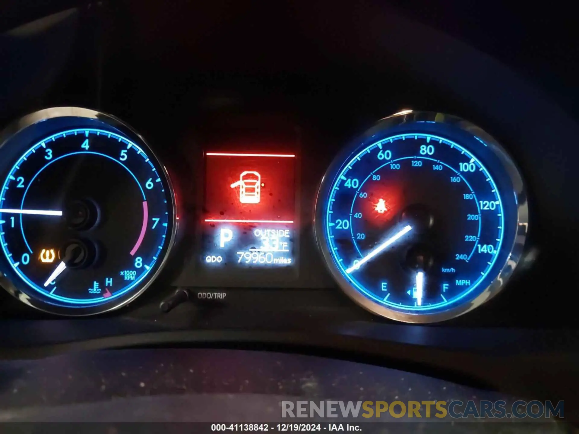 7 fotografías del automóvil dañado 2T1BURHE1KC171494 TOYOTA COROLLA 2019