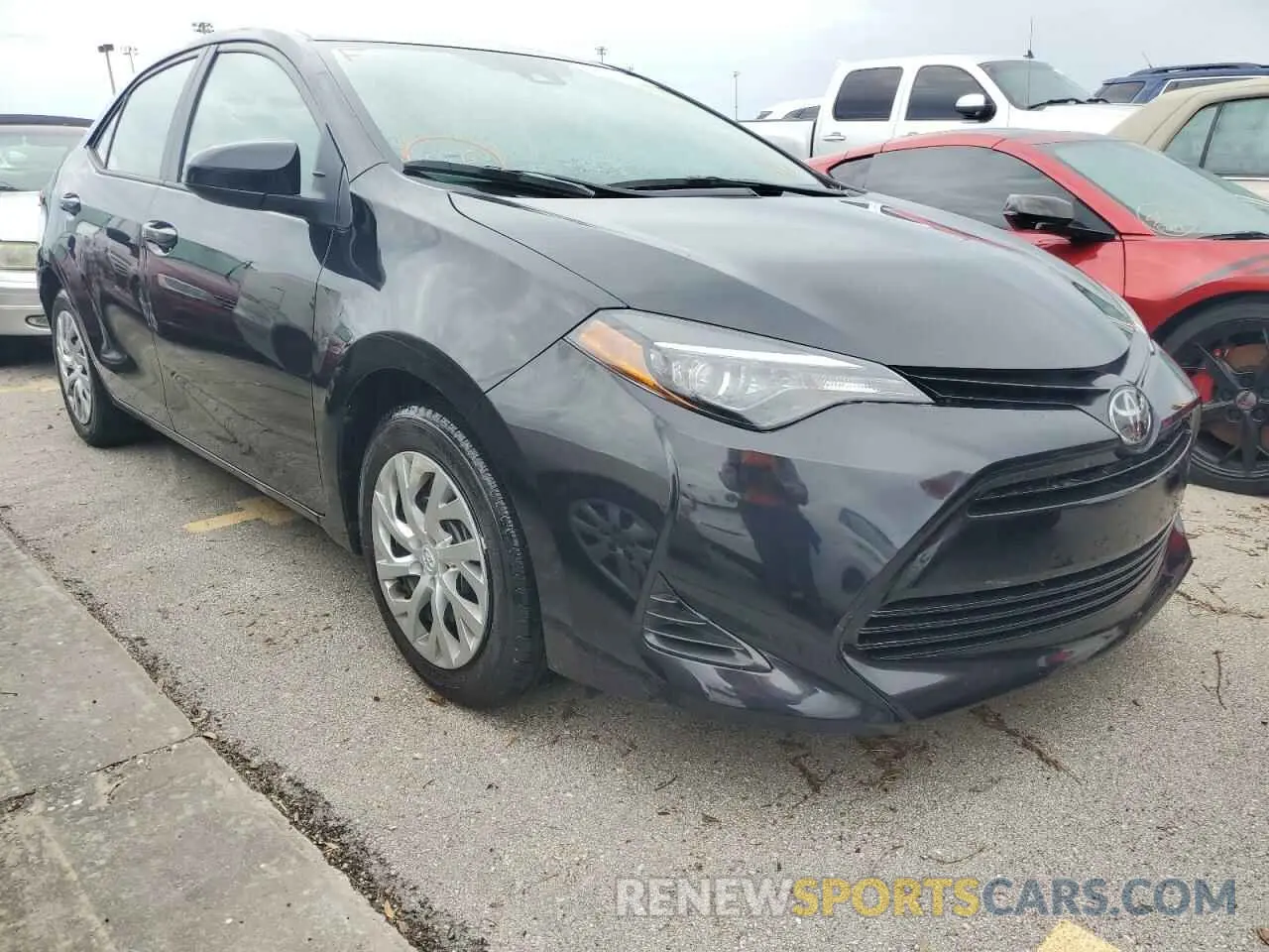 1 fotografías del automóvil dañado 2T1BURHE1KC174069 TOYOTA COROLLA 2019