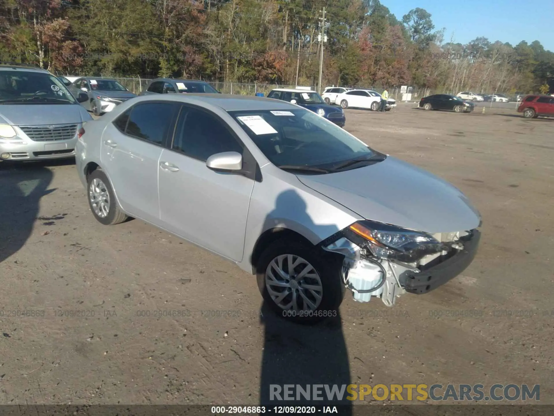 1 fotografías del automóvil dañado 2T1BURHE1KC179238 TOYOTA COROLLA 2019