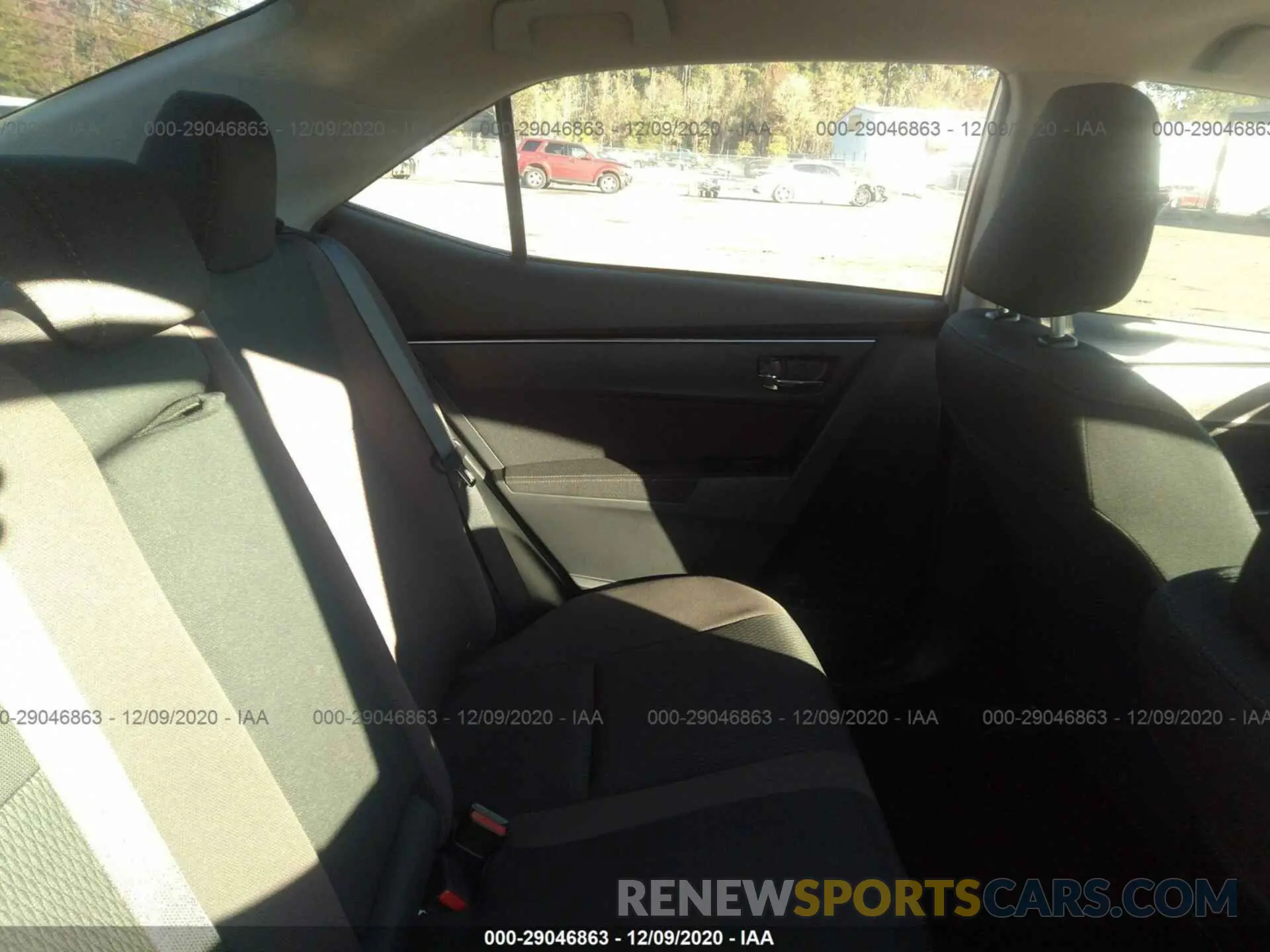8 fotografías del automóvil dañado 2T1BURHE1KC179238 TOYOTA COROLLA 2019