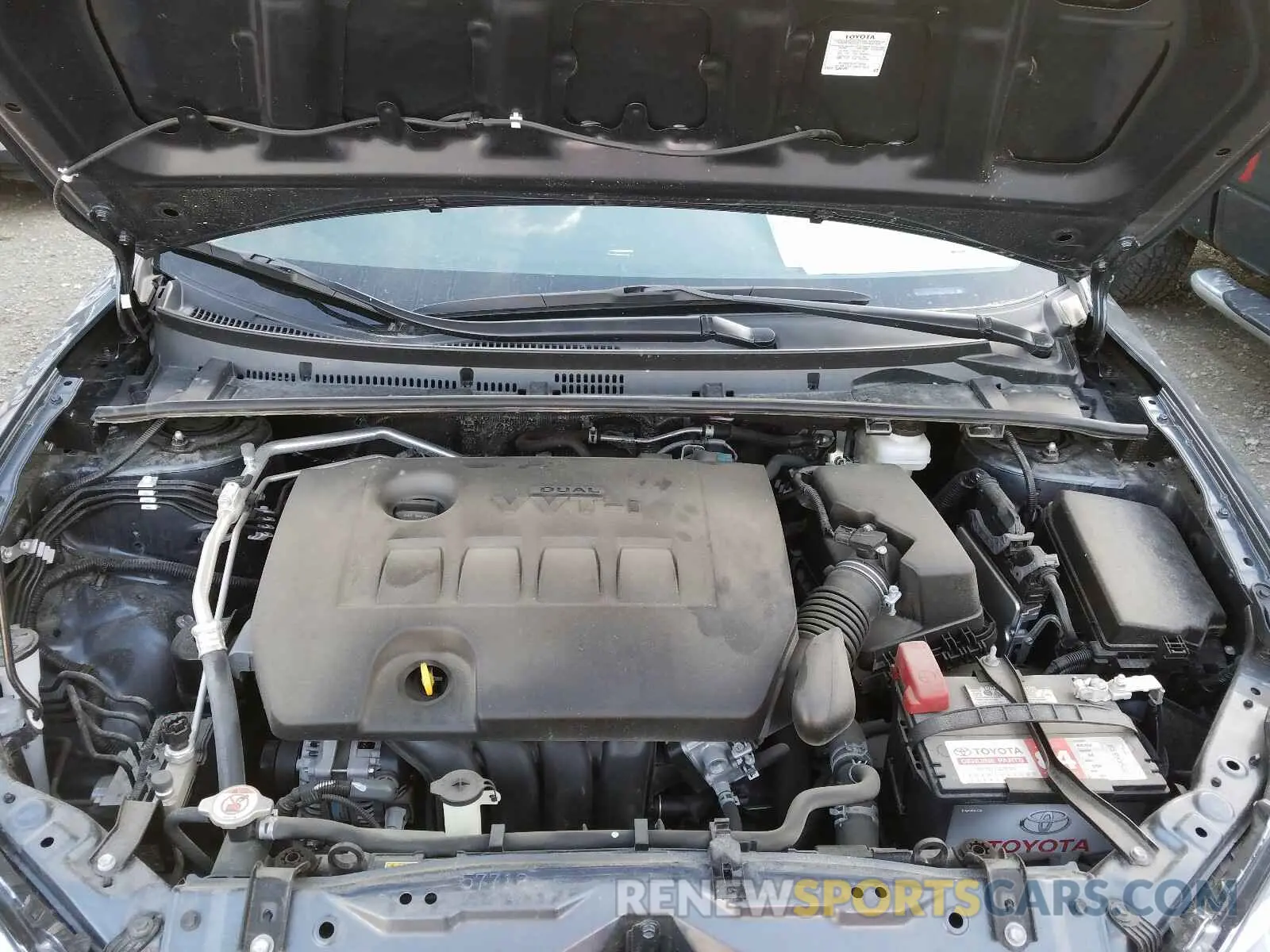 7 fotografías del automóvil dañado 2T1BURHE1KC179529 TOYOTA COROLLA 2019