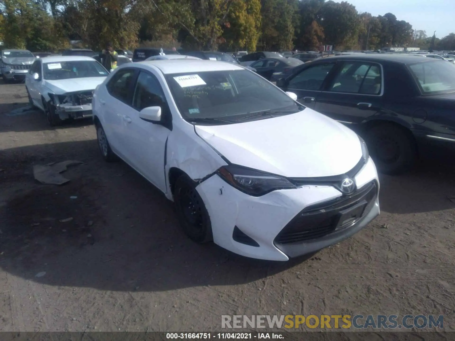 1 fotografías del automóvil dañado 2T1BURHE1KC182348 TOYOTA COROLLA 2019