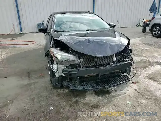 14 fotografías del automóvil dañado 2T1BURHE1KC186691 TOYOTA COROLLA 2019