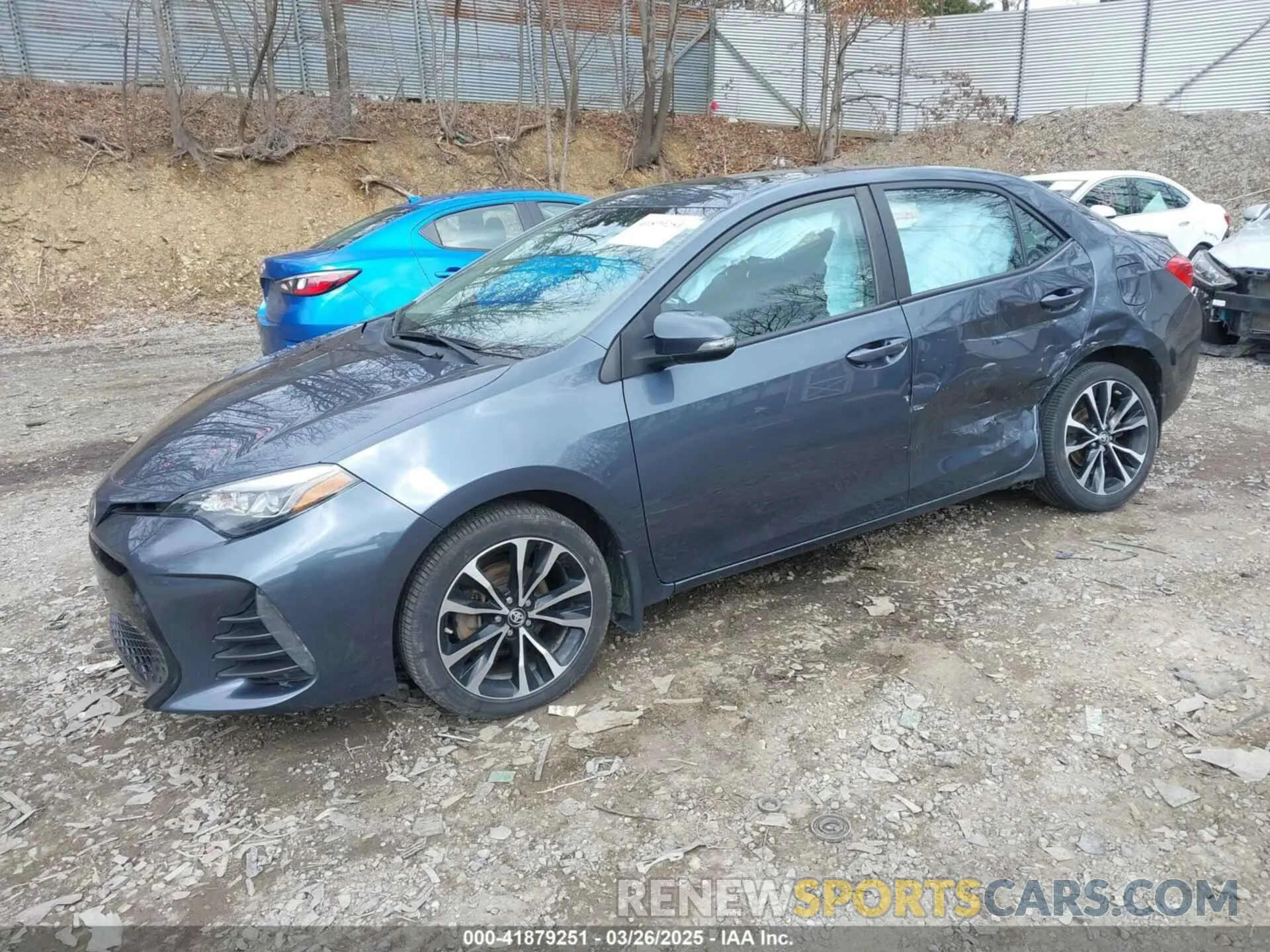 2 fotografías del automóvil dañado 2T1BURHE1KC200699 TOYOTA COROLLA 2019