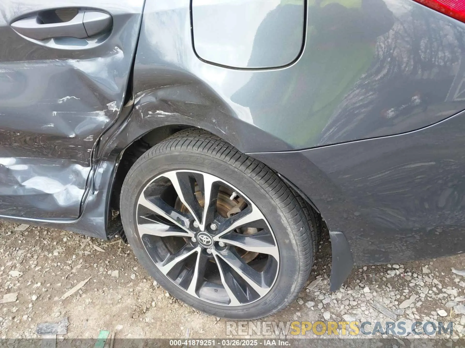 20 fotografías del automóvil dañado 2T1BURHE1KC200699 TOYOTA COROLLA 2019