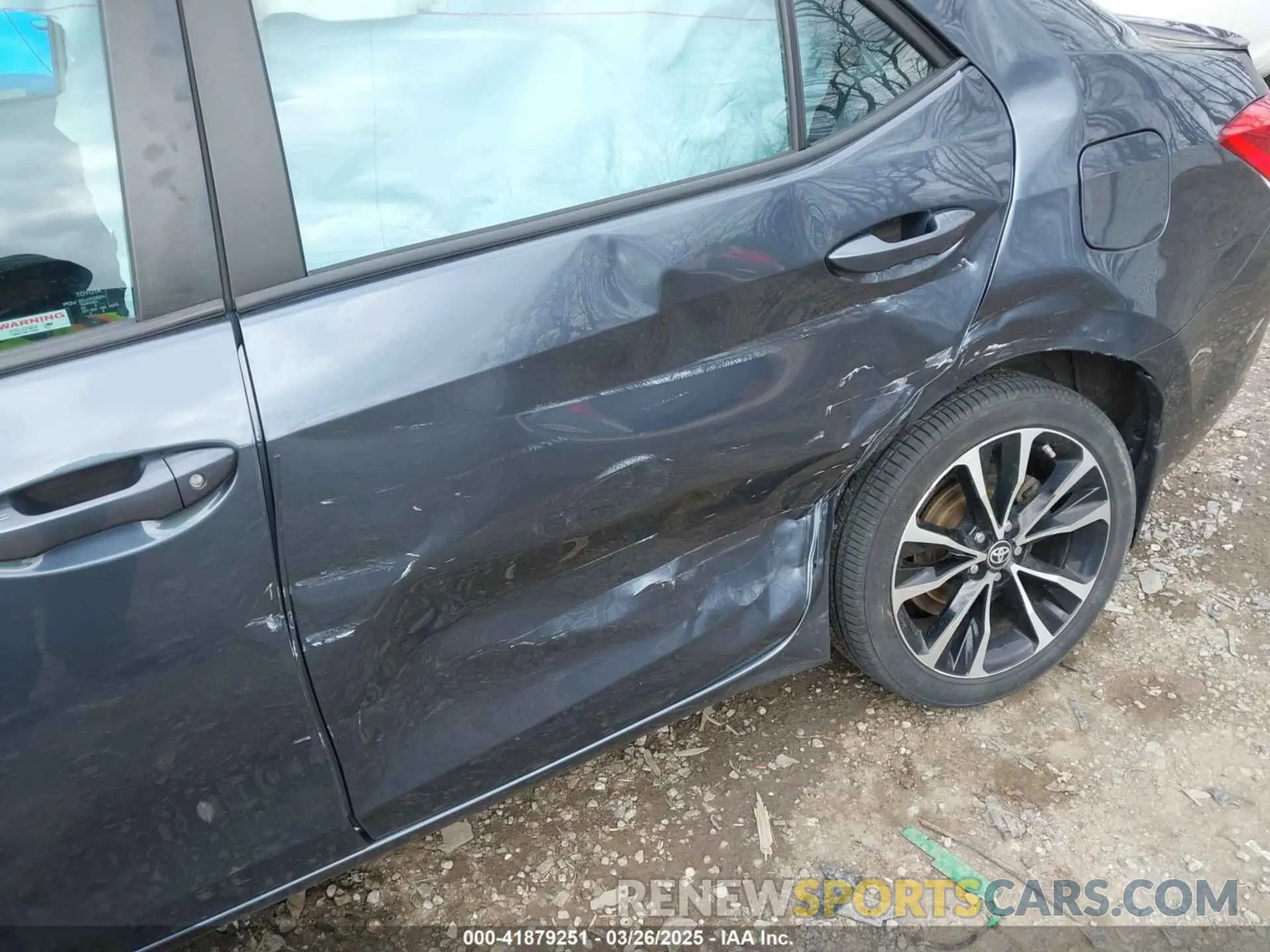 6 fotografías del automóvil dañado 2T1BURHE1KC200699 TOYOTA COROLLA 2019