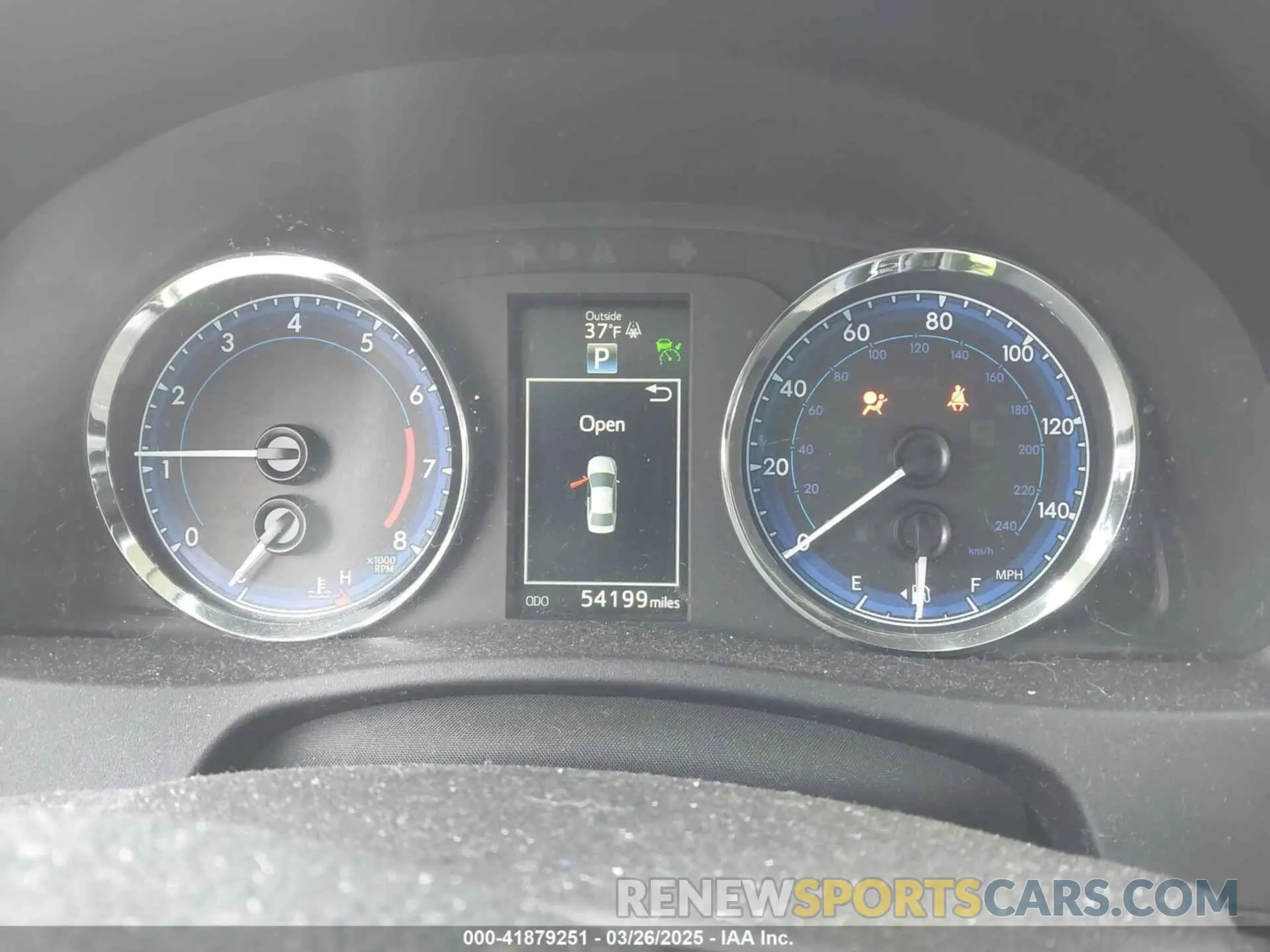 7 fotografías del automóvil dañado 2T1BURHE1KC200699 TOYOTA COROLLA 2019