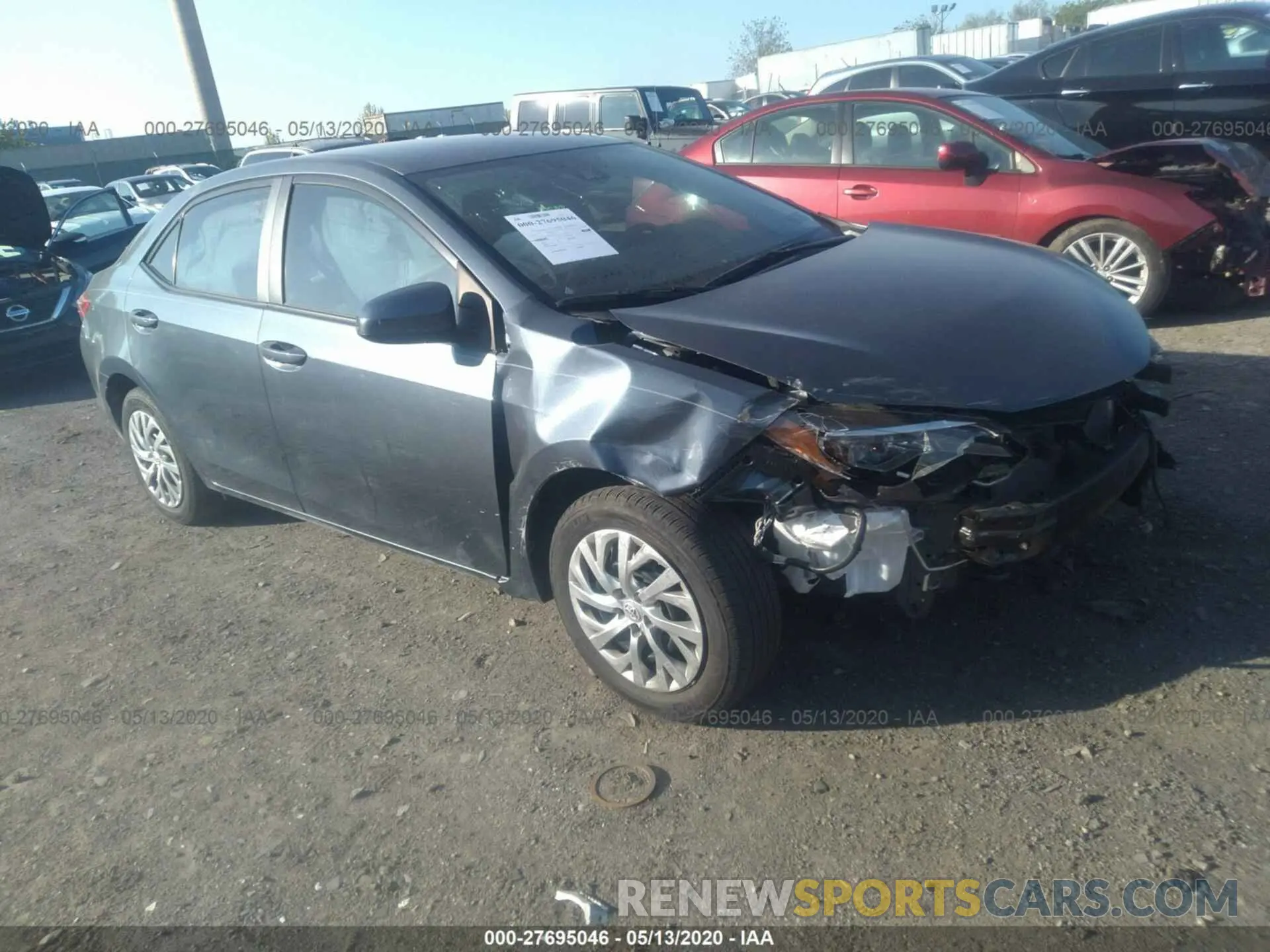 1 fotografías del automóvil dañado 2T1BURHE1KC206339 TOYOTA COROLLA 2019