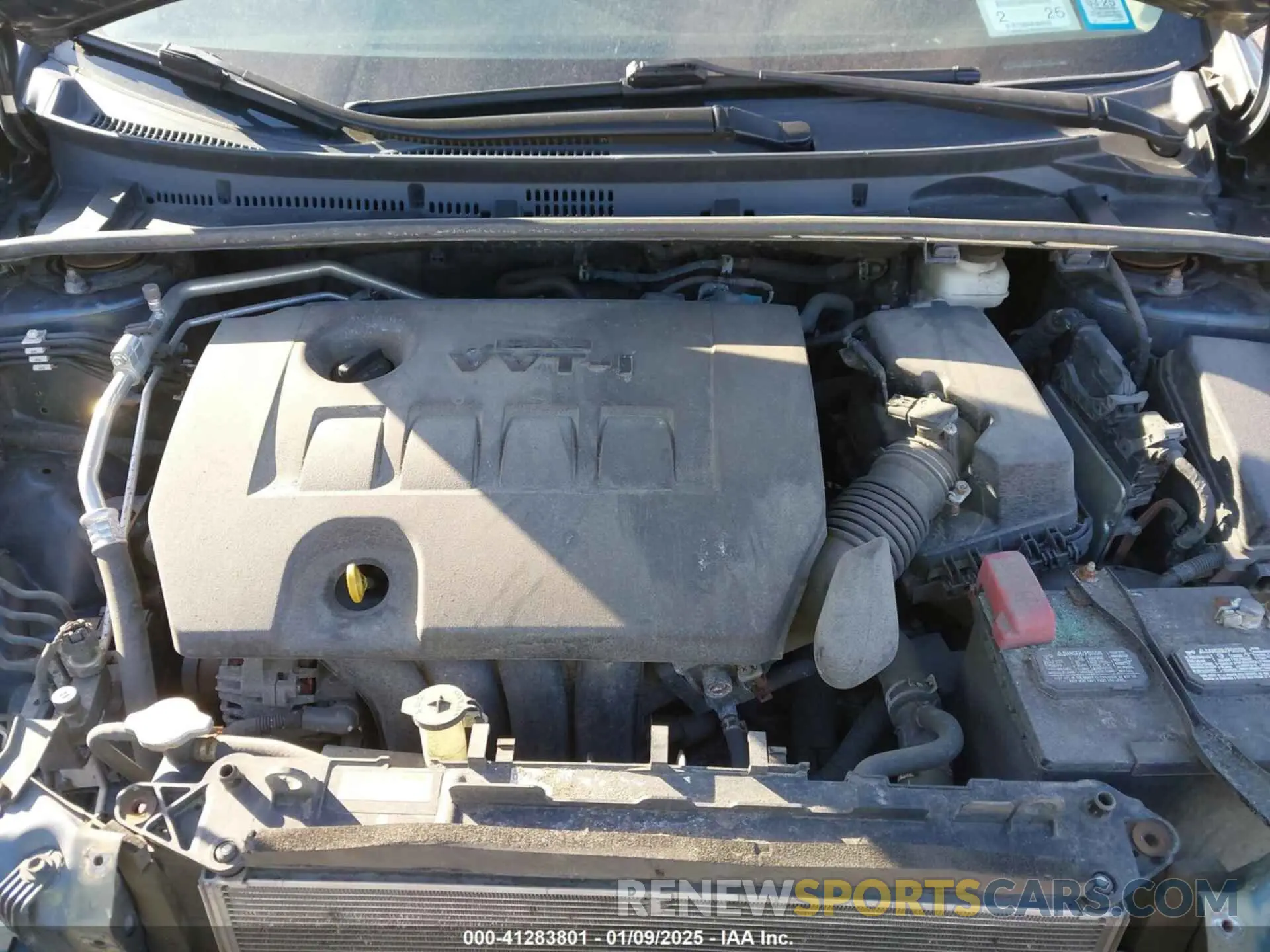 10 fotografías del automóvil dañado 2T1BURHE1KC216062 TOYOTA COROLLA 2019